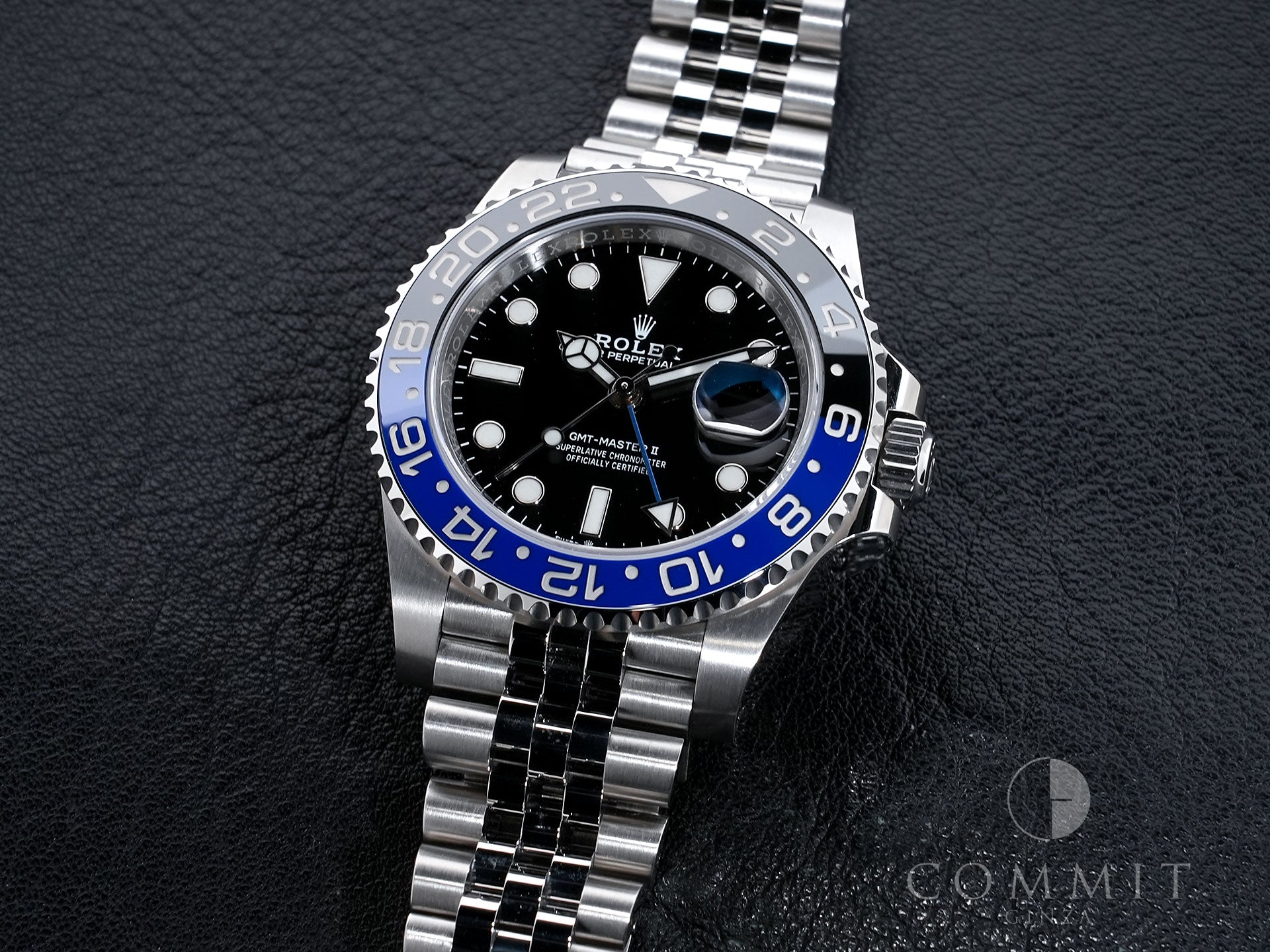 ロレックス GMTマスターII Ref.126710BLNR ステンレススチール ブラック文字盤 ジュビリーブレスレット 美品 nw8jnph4