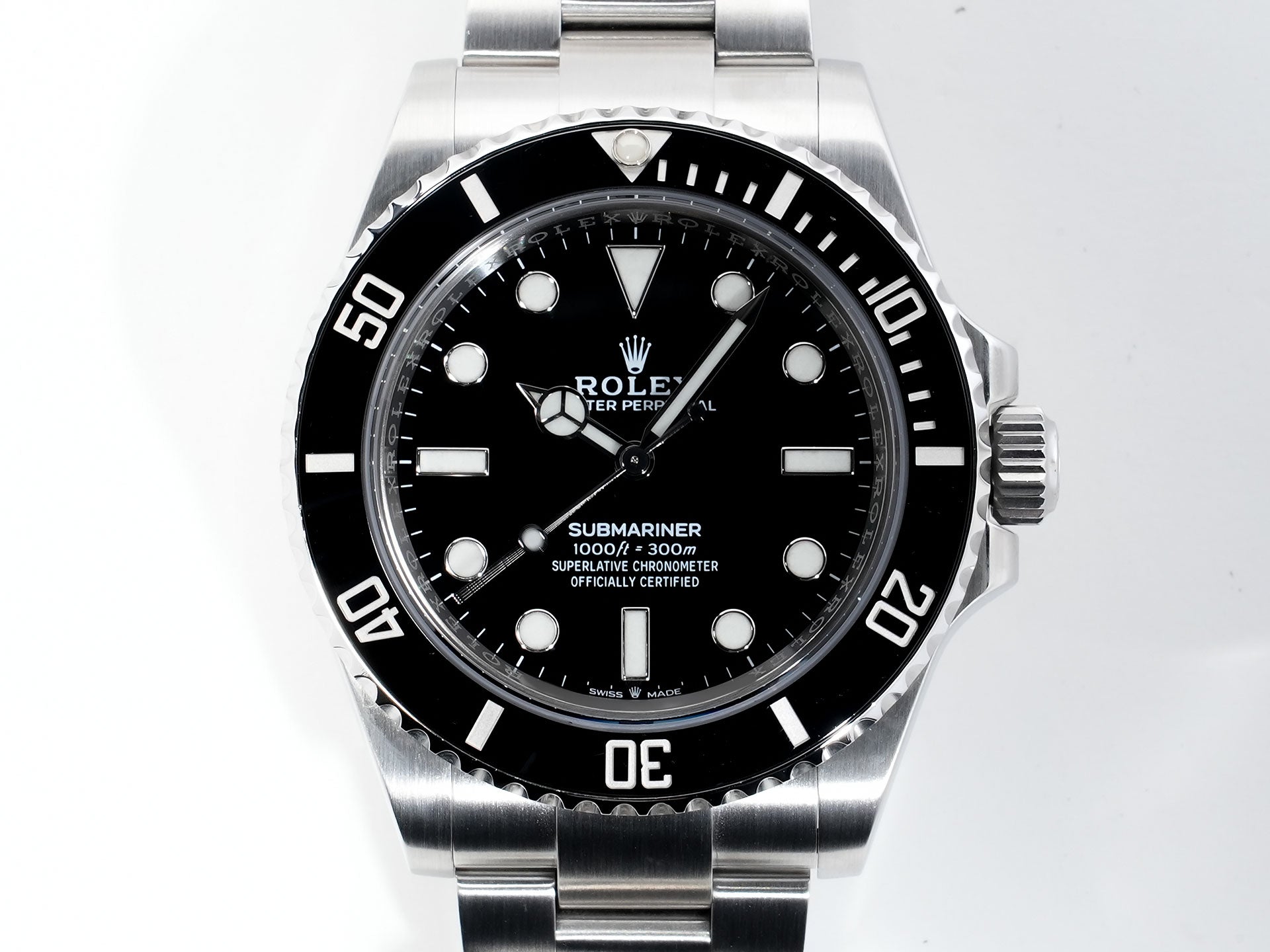 ロレックス サブマリーナー ノンデイト Ref.124060 ステンレススチール ブラック文字盤 中古 4uvj6u5m