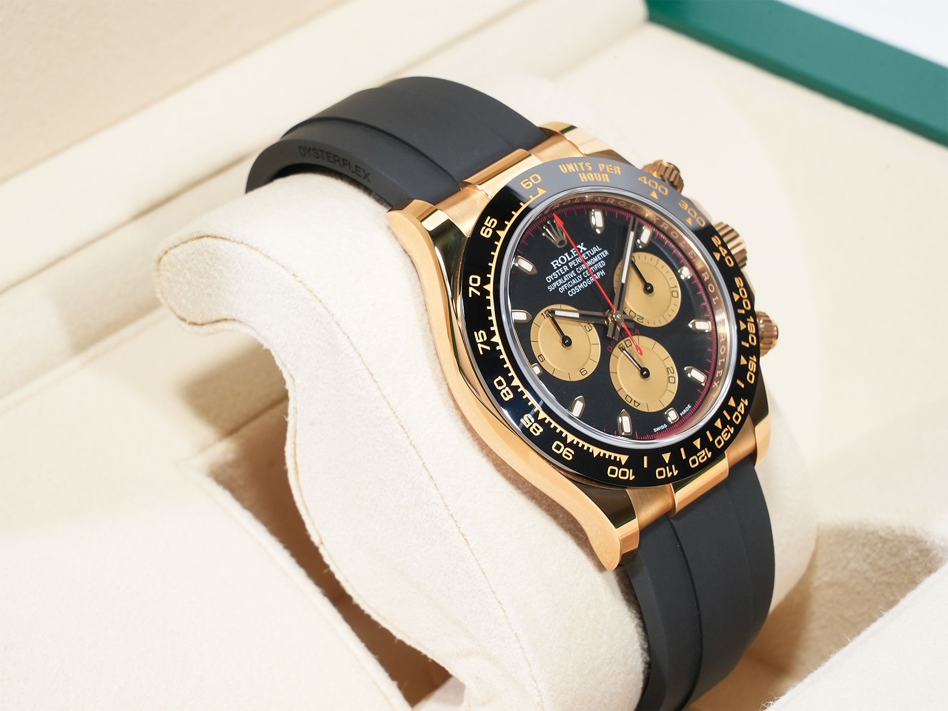 ロレックス デイトナ Ref.116518LN イエローゴールド ブラックxシャンパン文字盤 美品 kgdihudi