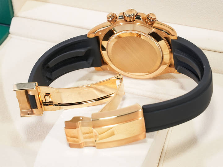 ロレックス デイトナ Ref.116518LN イエローゴールド ブラックxシャンパン文字盤 美品 kgdihudi