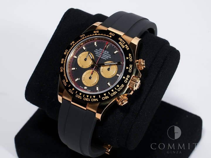 ロレックス デイトナ Ref.116518LN イエローゴールド ブラックxシャンパン文字盤 美品 kgdihudi