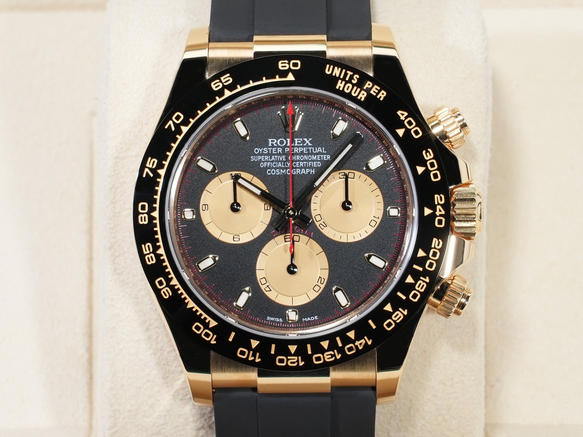 ロレックス デイトナ Ref.116518LN イエローゴールド ブラックxシャンパン文字盤 美中古 2noprkqi