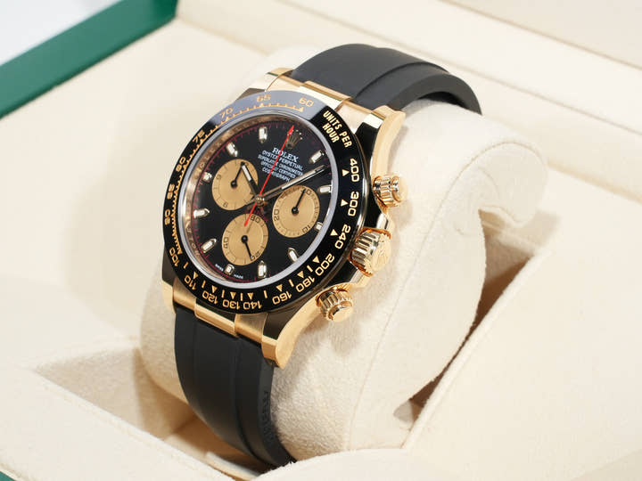 ロレックス デイトナ Ref.116518LN イエローゴールド ブラックxシャンパン文字盤 美中古 2noprkqi