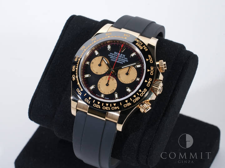 ロレックス デイトナ Ref.116518LN イエローゴールド ブラックxシャンパン文字盤 美中古 2noprkqi
