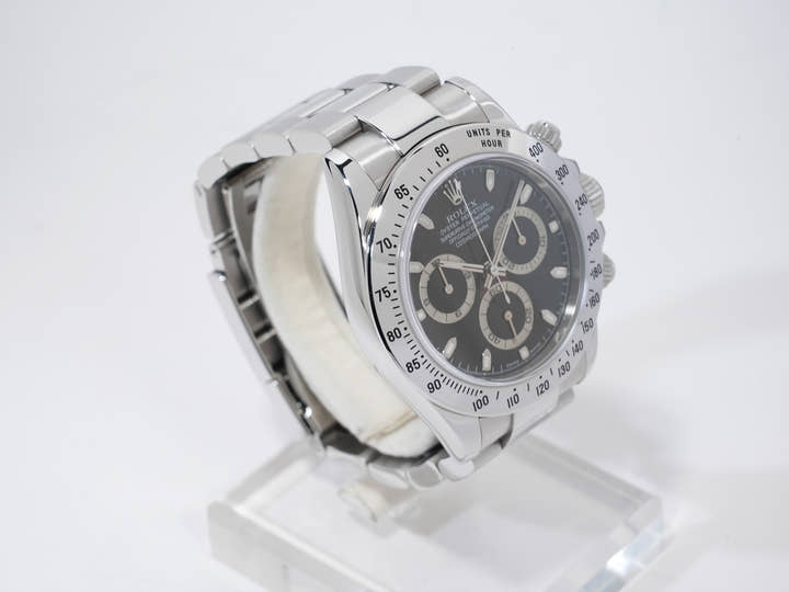 ロレックス デイトナ Ref.116520 ステンレススチール ブラック文字盤 美中古 s8h88rqs