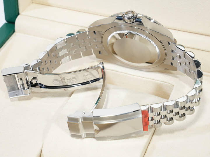 ロレックス GMTマスターII Ref.126710GRNR ステンレススチール ブラック文字盤 ジュビリーブレスレット 未使用 y2226pfn