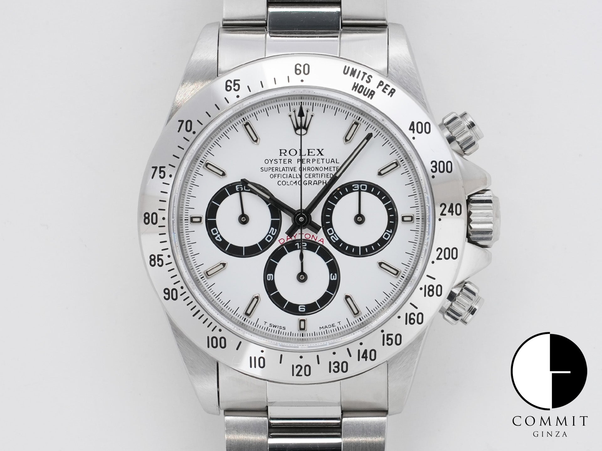 ロレックス デイトナ エルプリメロ Ref.16520 ステンレススチール ホワイト文字盤 中古 zderm9vw
