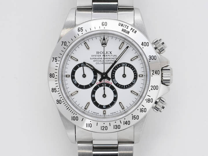 ロレックス デイトナ エルプリメロ Ref.16520 ステンレススチール ホワイト文字盤 中古 zderm9vw