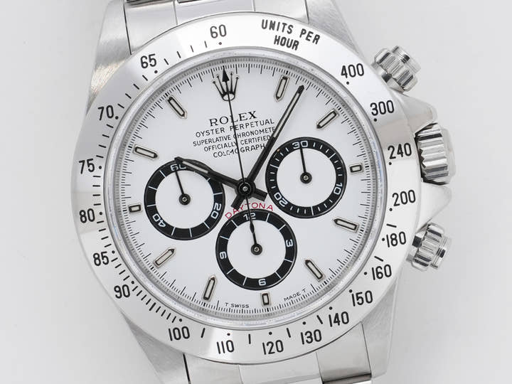 ロレックス デイトナ エルプリメロ Ref.16520 ステンレススチール ホワイト文字盤 中古 zderm9vw