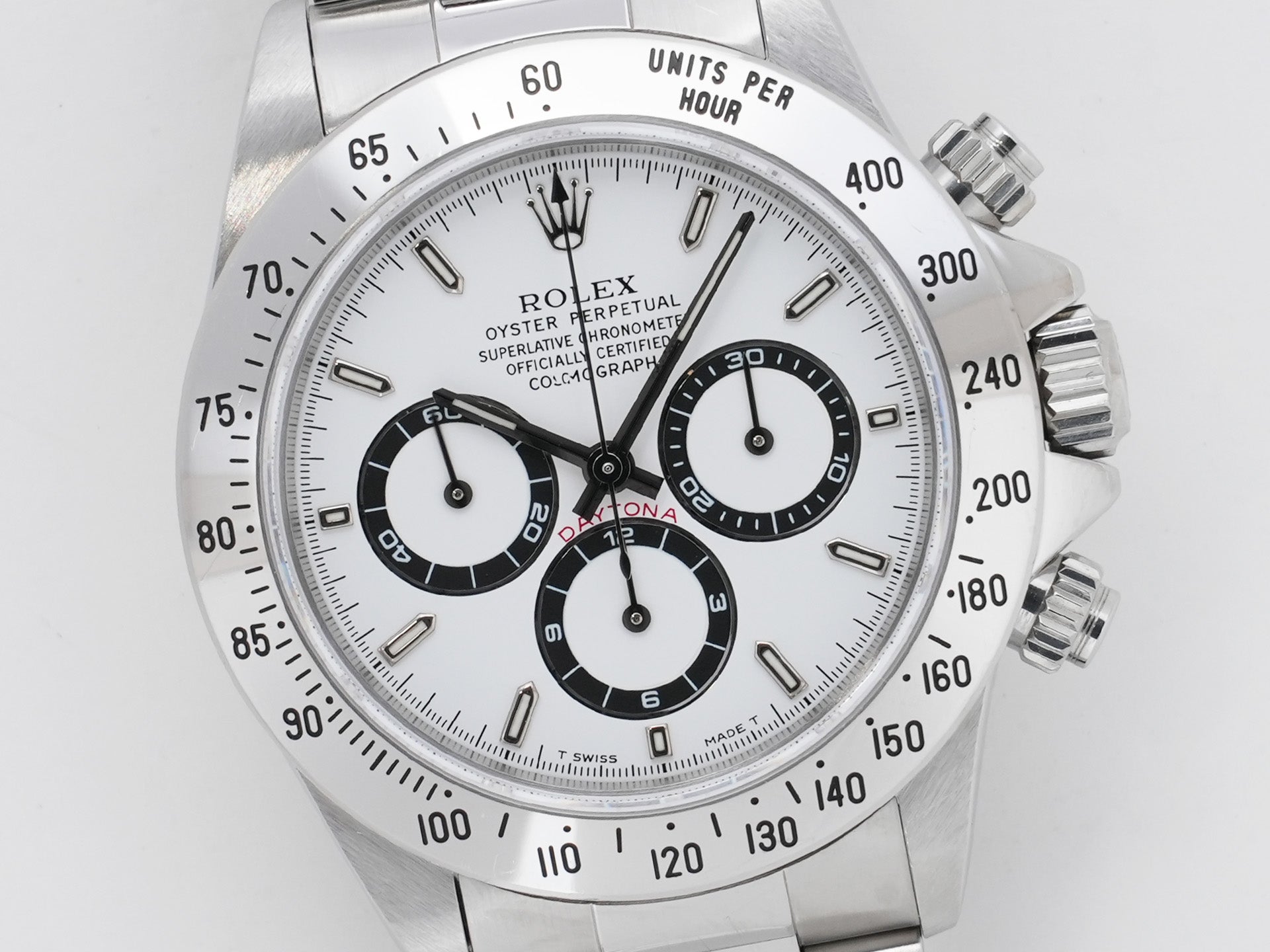 ロレックス デイトナ エルプリメロ Ref.16520 ステンレススチール ホワイト文字盤 中古 zderm9vw