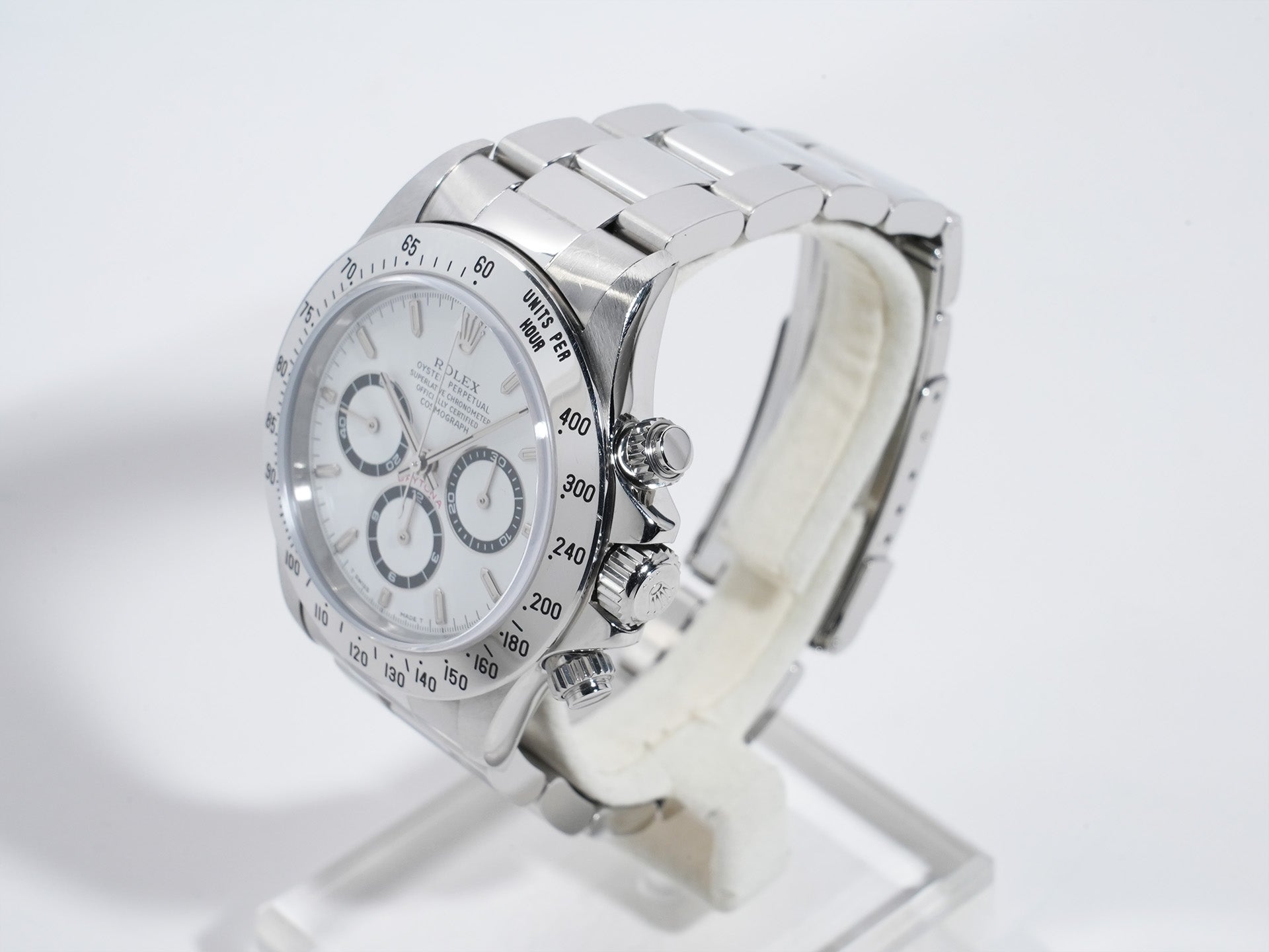 ロレックス デイトナ エルプリメロ Ref.16520 ステンレススチール ホワイト文字盤 中古 zderm9vw