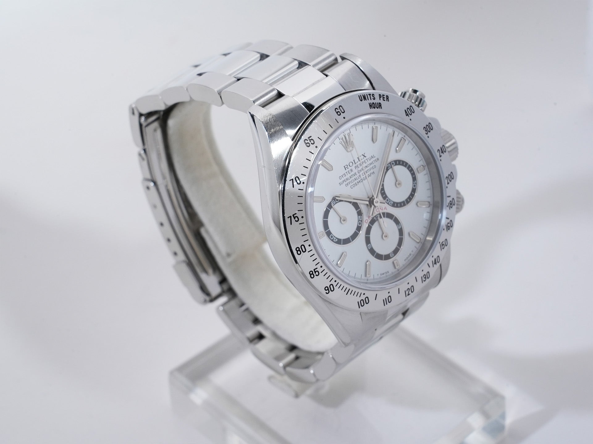 ロレックス デイトナ エルプリメロ Ref.16520 ステンレススチール ホワイト文字盤 中古 zderm9vw