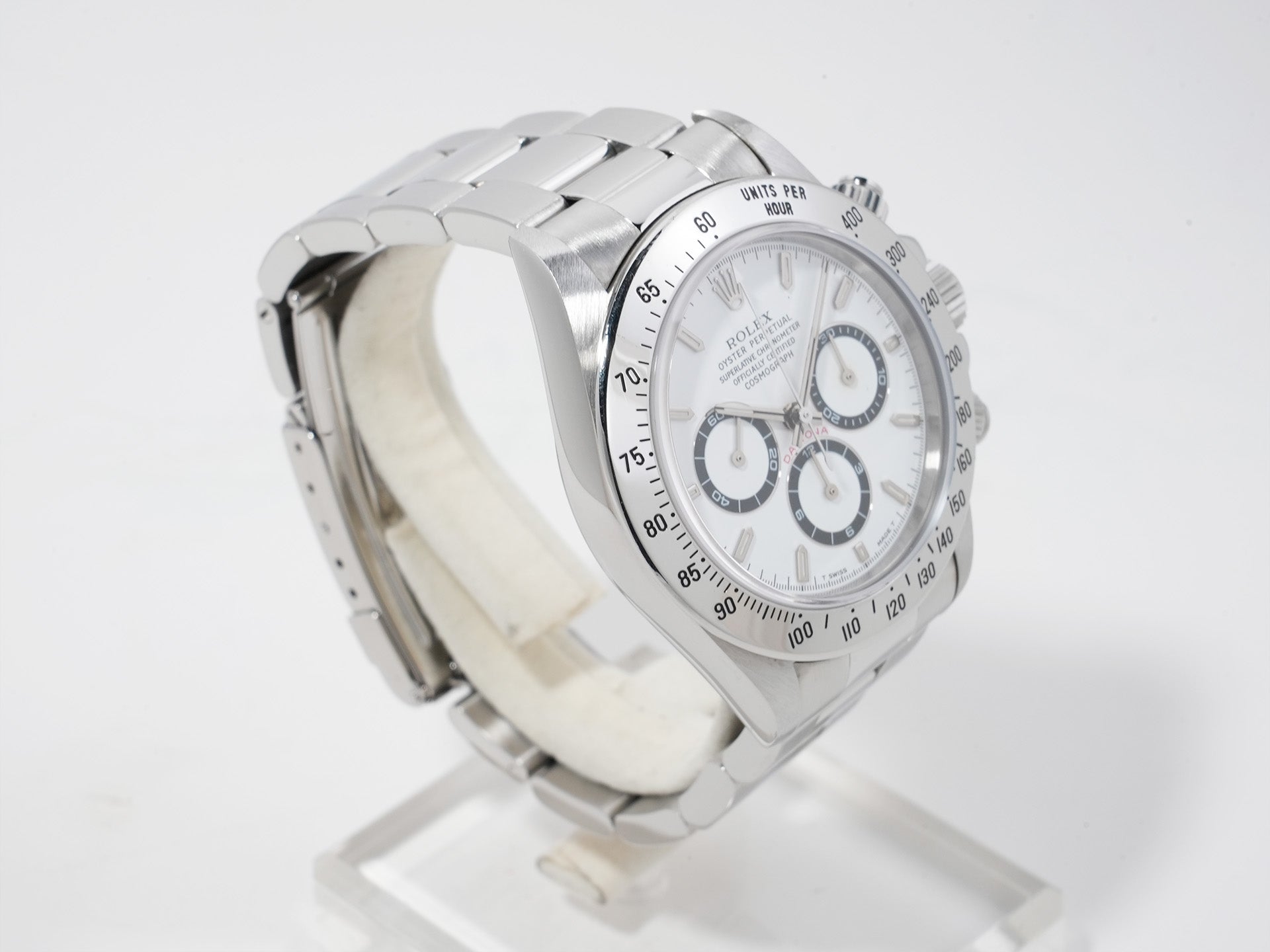 ロレックス デイトナ エルプリメロ Ref.16520 ステンレススチール ホワイト文字盤 中古 o9ft79zr