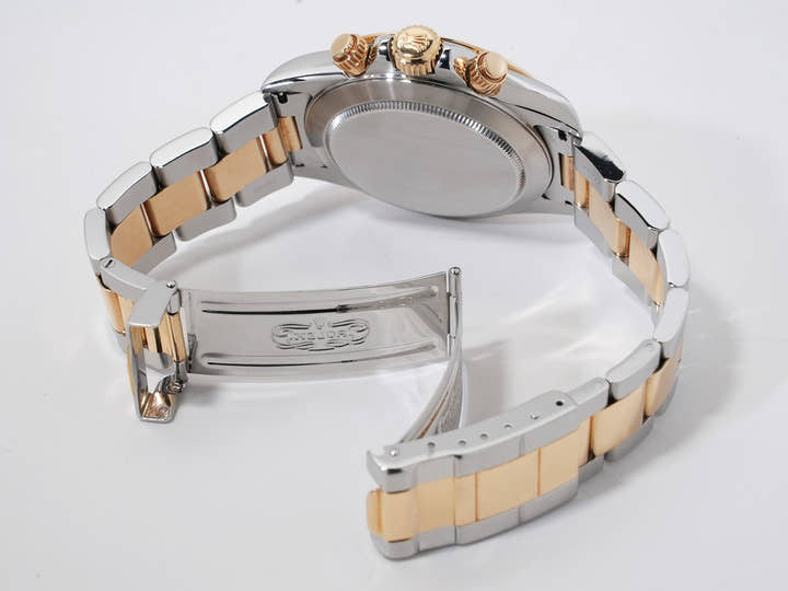 ロレックス デイトナ エルプリメロ Ref.16523 ステンレススチール/イエローゴールド ホワイト文字盤 中古 qpstgqqg