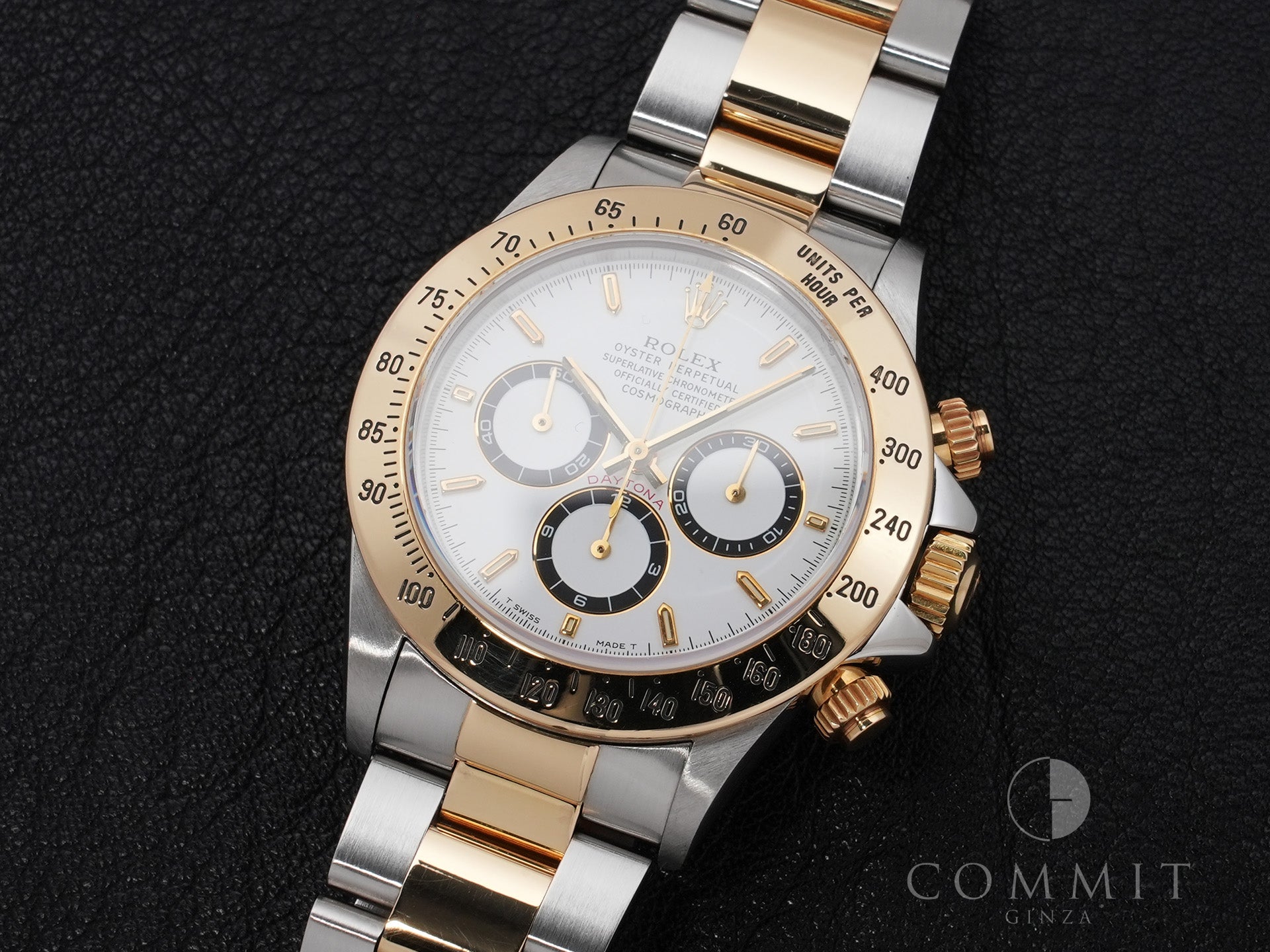 ロレックス デイトナ エルプリメロ Ref.16523 ステンレススチール/イエローゴールド ホワイト文字盤 中古 qpstgqqg