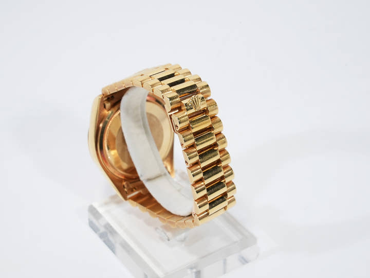 ロレックス デイデイト36 Ref.18038A イエローゴールド シャンパン文字盤 中古 ut5obc78