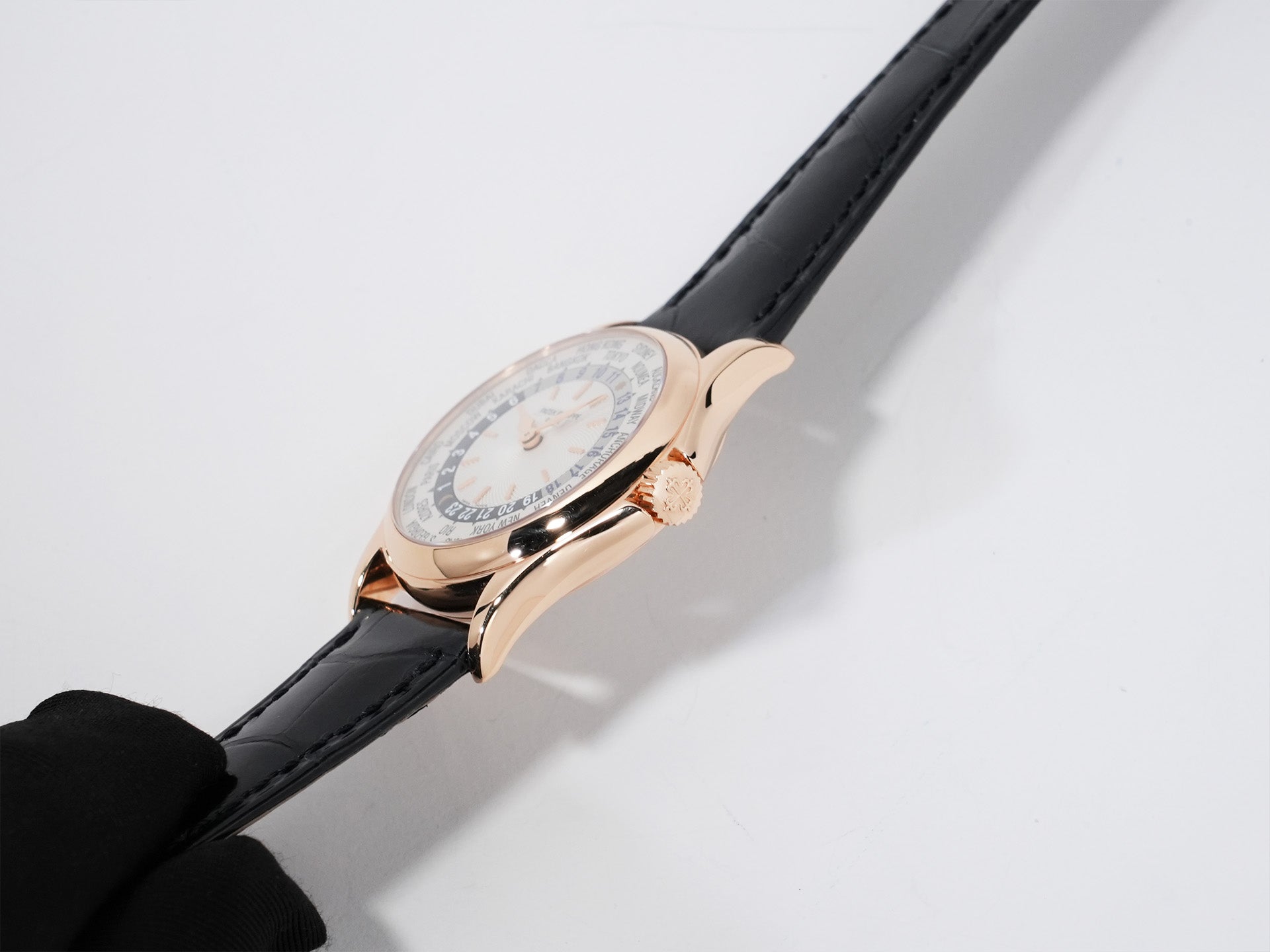 パテックフィリップ コンプリケーション ワールドタイム Ref.5110R-001 ローズゴールド シルバー文字盤 中古 xnhfvpba