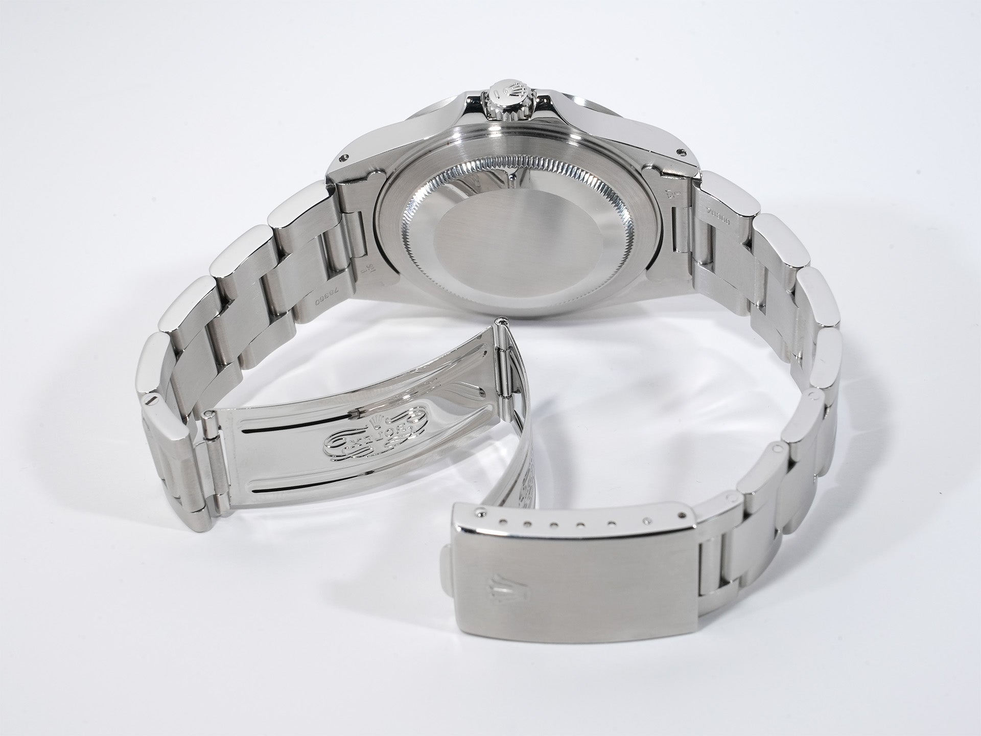 ロレックス エクスプローラーII Ref.16570 ステンレススチール ブラック文字盤 オイスターブレスレット 美中古 ugsqpf59