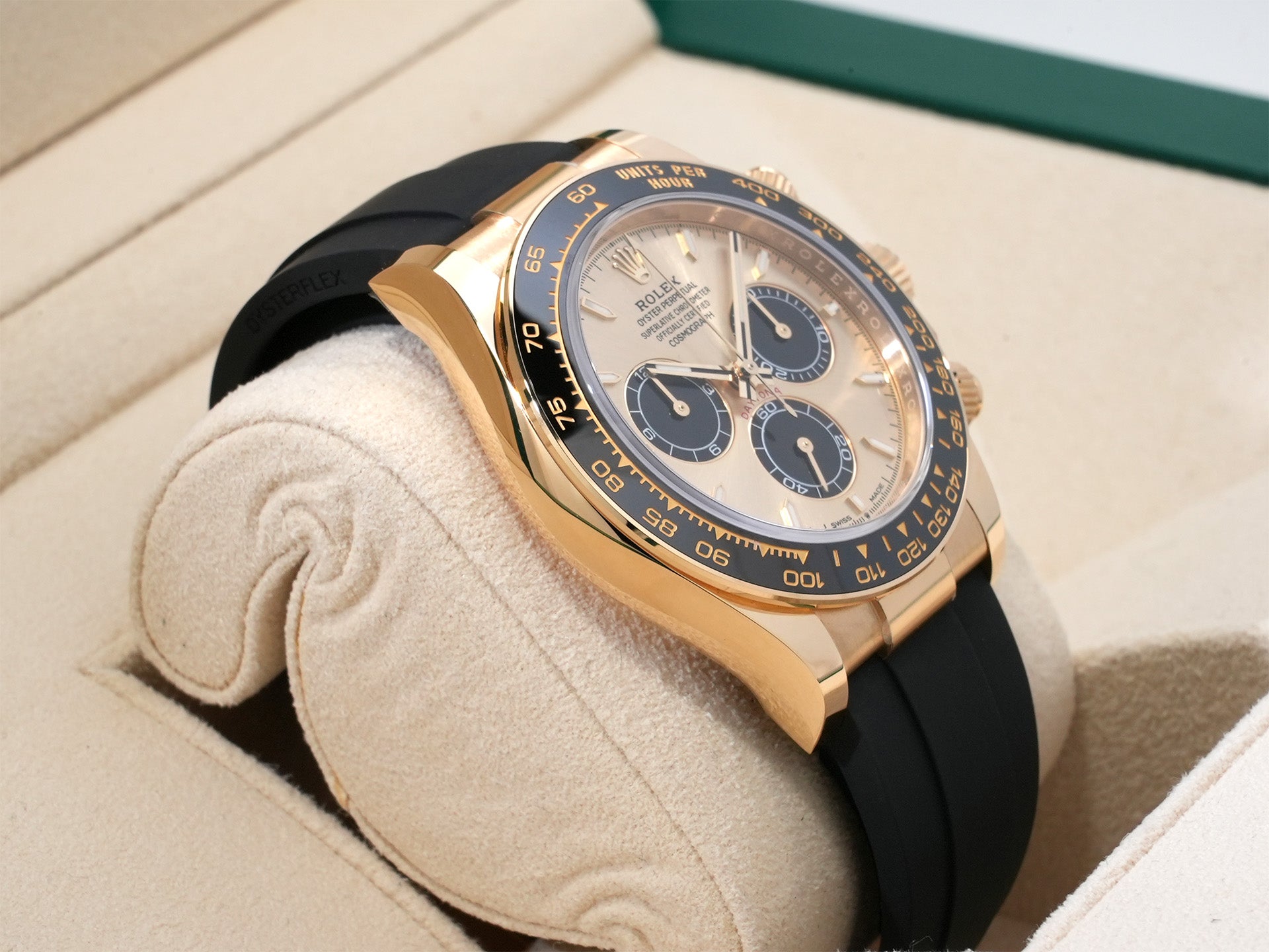 ロレックス デイトナ Ref.126518LN イエローゴールド ゴールデンxブライトブラック文字盤 未使用 teod5gcd