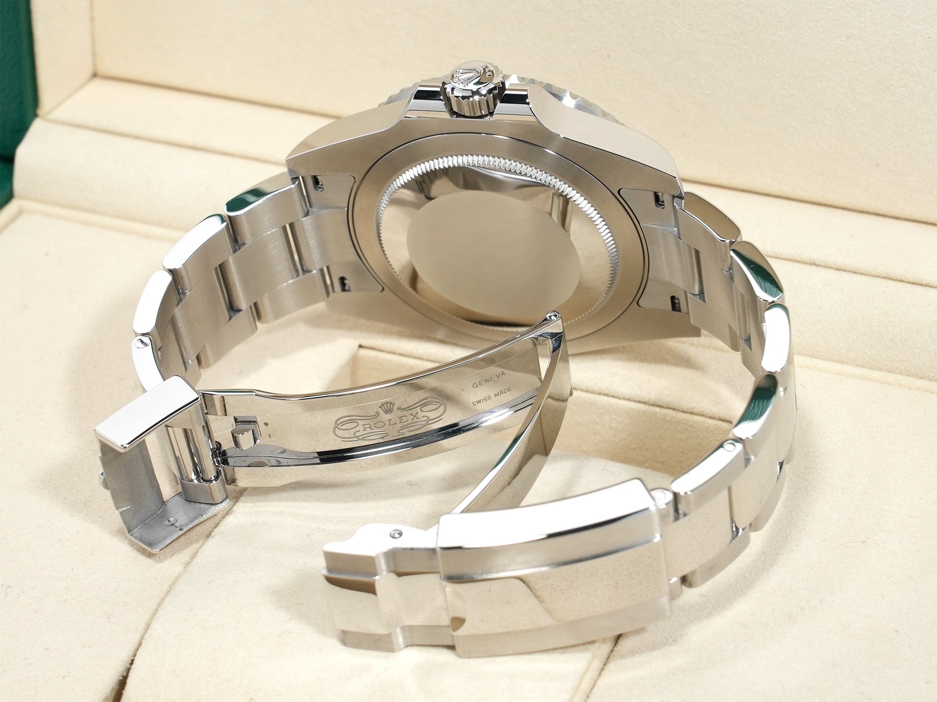 ロレックス GMTマスターII Ref.126710BLRO ステンレススチール ブラック文字盤 オイスターブレスレット 未使用 oc8yvsaf