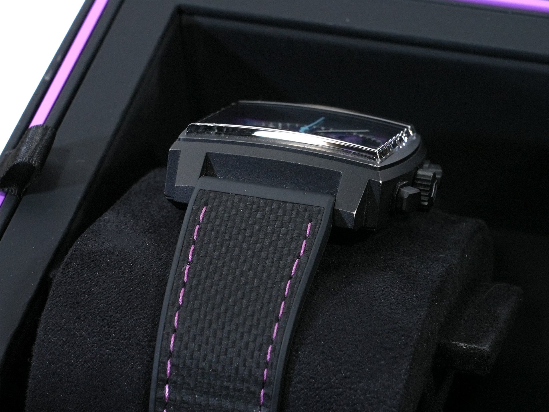 TAG Heuer Monaco Chronograph Ref. CBL218E.FT6312 Titanium with Black DLC Coating, Black Dial, Excellent Condition (wca5iwgj)