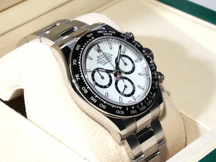 ロレックス デイトナ Ref.126500LN ステンレススチール ホワイト文字盤 未使用 cth8hsu4