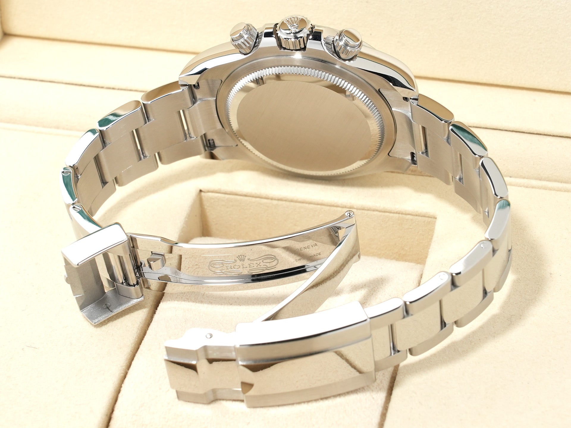 ロレックス デイトナ Ref.126500LN ステンレススチール ホワイト文字盤 未使用 cth8hsu4