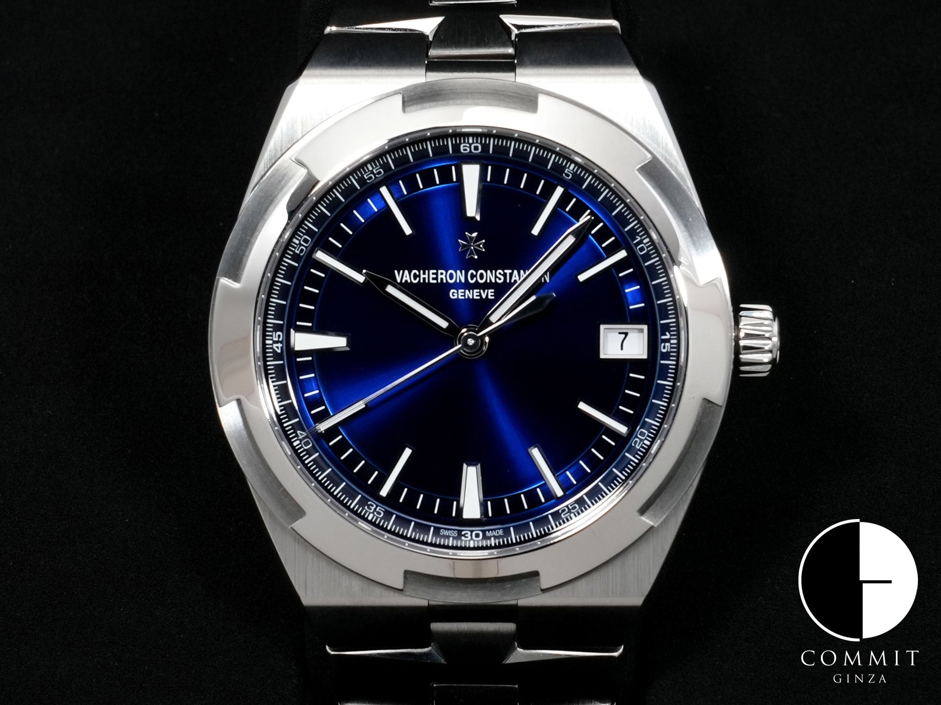 Vacheron Constantin Overseas Ref. 4500V/110A-B128 Stainless Steel Blue Dial Unused js7z45t3