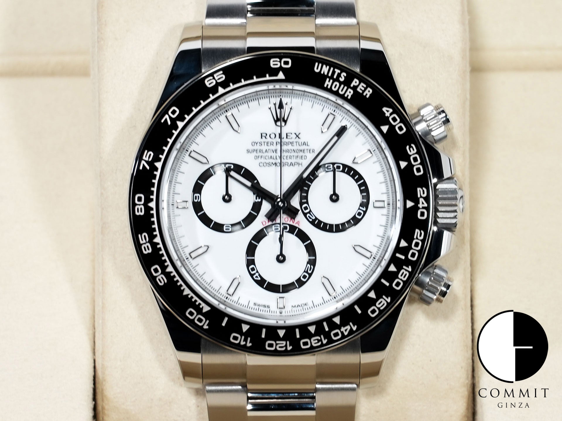 ロレックス デイトナ Ref.126500LN ステンレススチール ホワイト文字盤 美品 i87un36r