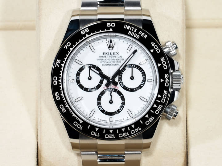 ロレックス デイトナ Ref.126500LN ステンレススチール ホワイト文字盤 美品 i87un36r