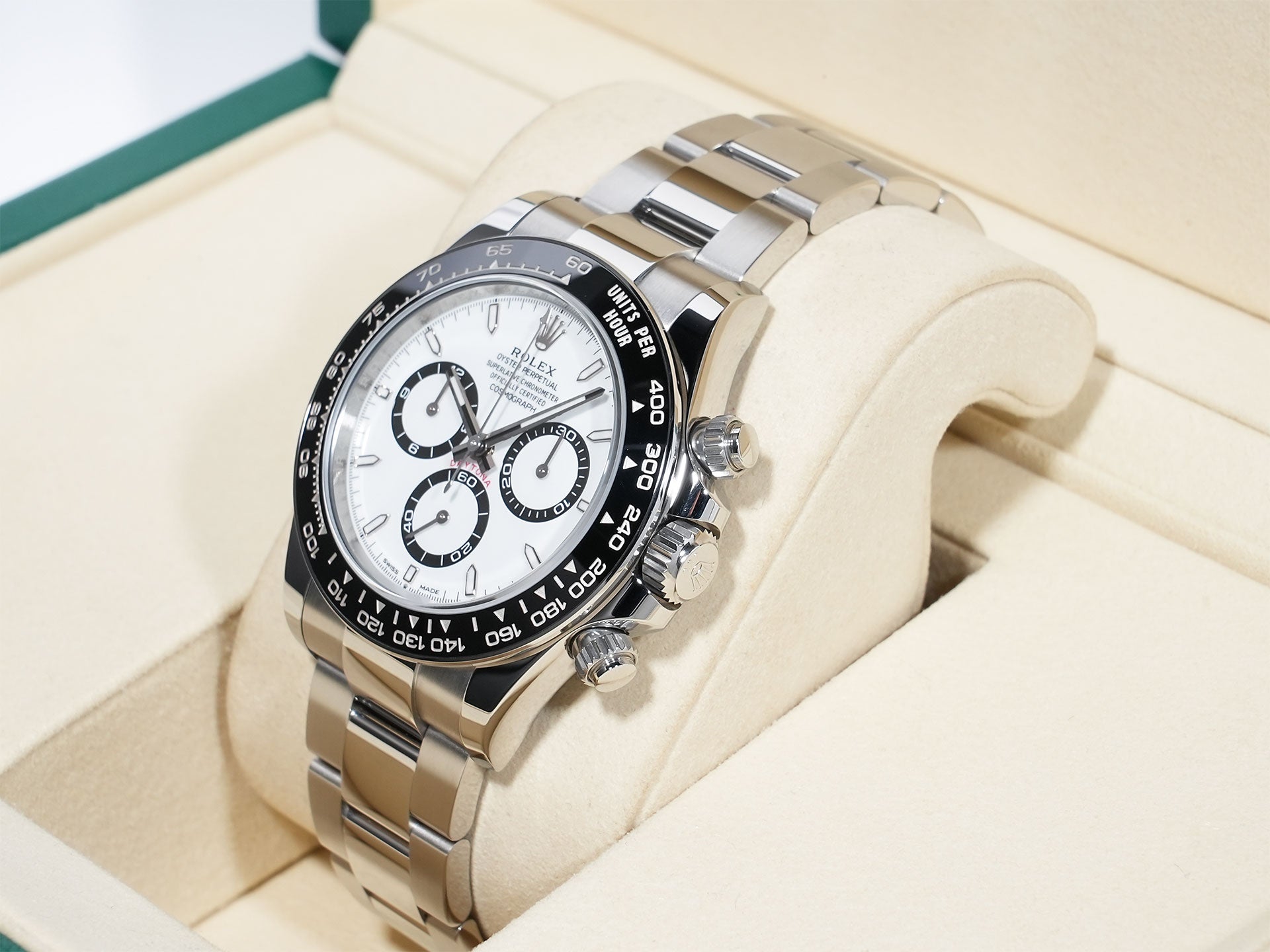 ロレックス デイトナ Ref.126500LN ステンレススチール ホワイト文字盤 美品 i87un36r