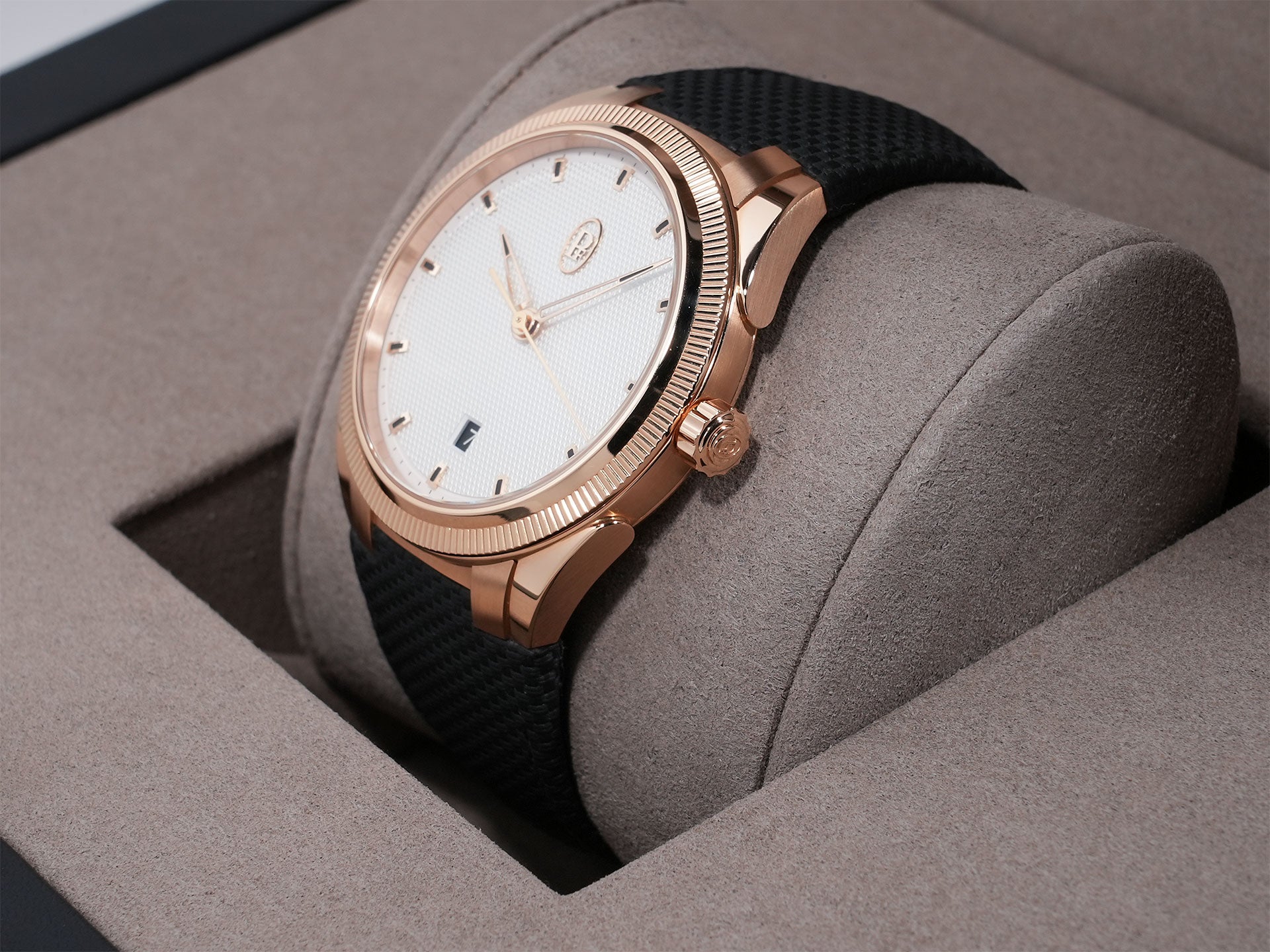 パルミジャーニフルリエ トンダ PF スポーツ オートマティック Ref.PFC930-2020001-400182 ローズゴールド シルバー文字盤 美品 yzwign8k