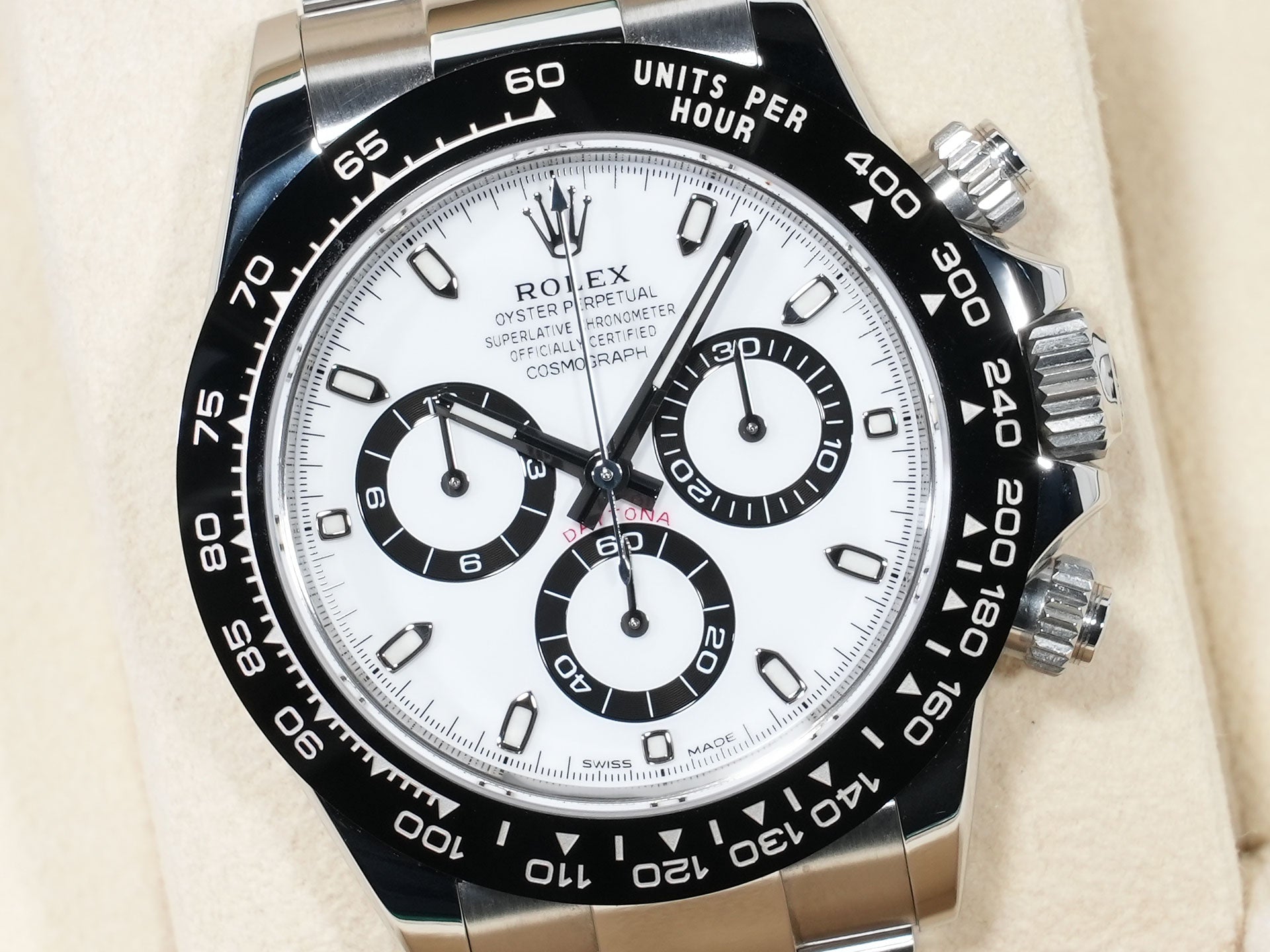 ロレックス デイトナ Ref.116500LN ステンレススチール ホワイト文字盤 美中古 6n5qfc9e