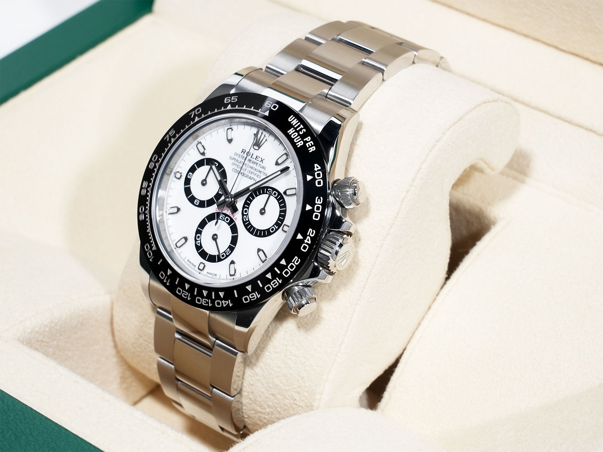 ロレックス デイトナ Ref.116500LN ステンレススチール ホワイト文字盤 美中古 6n5qfc9e