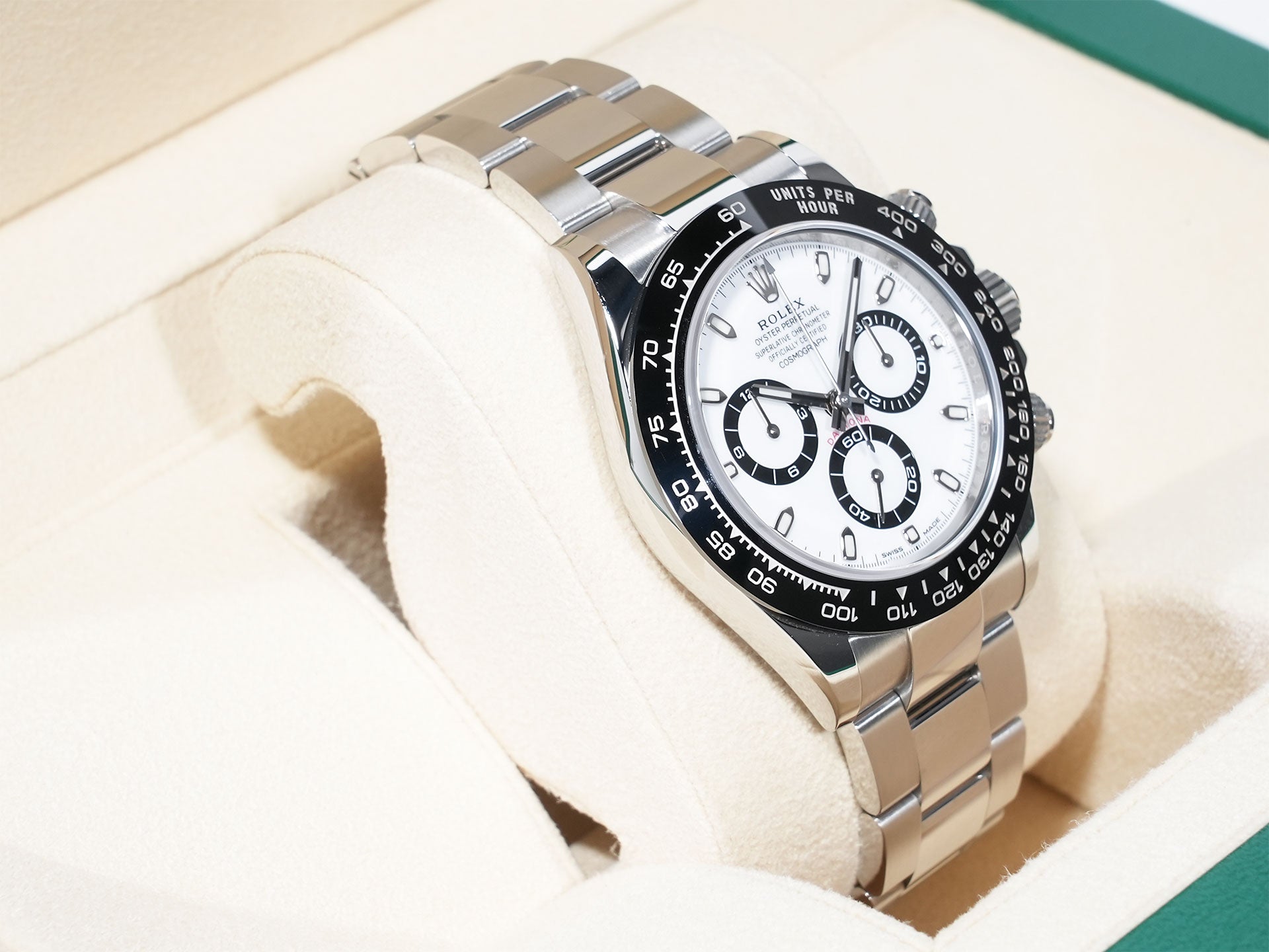 ロレックス デイトナ Ref.116500LN ステンレススチール ホワイト文字盤 美中古 6n5qfc9e