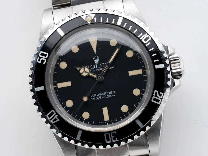 ロレックス サブマリーナー Ref.5513 ステンレススチール ブラック文字盤 中古 hr7seph5
