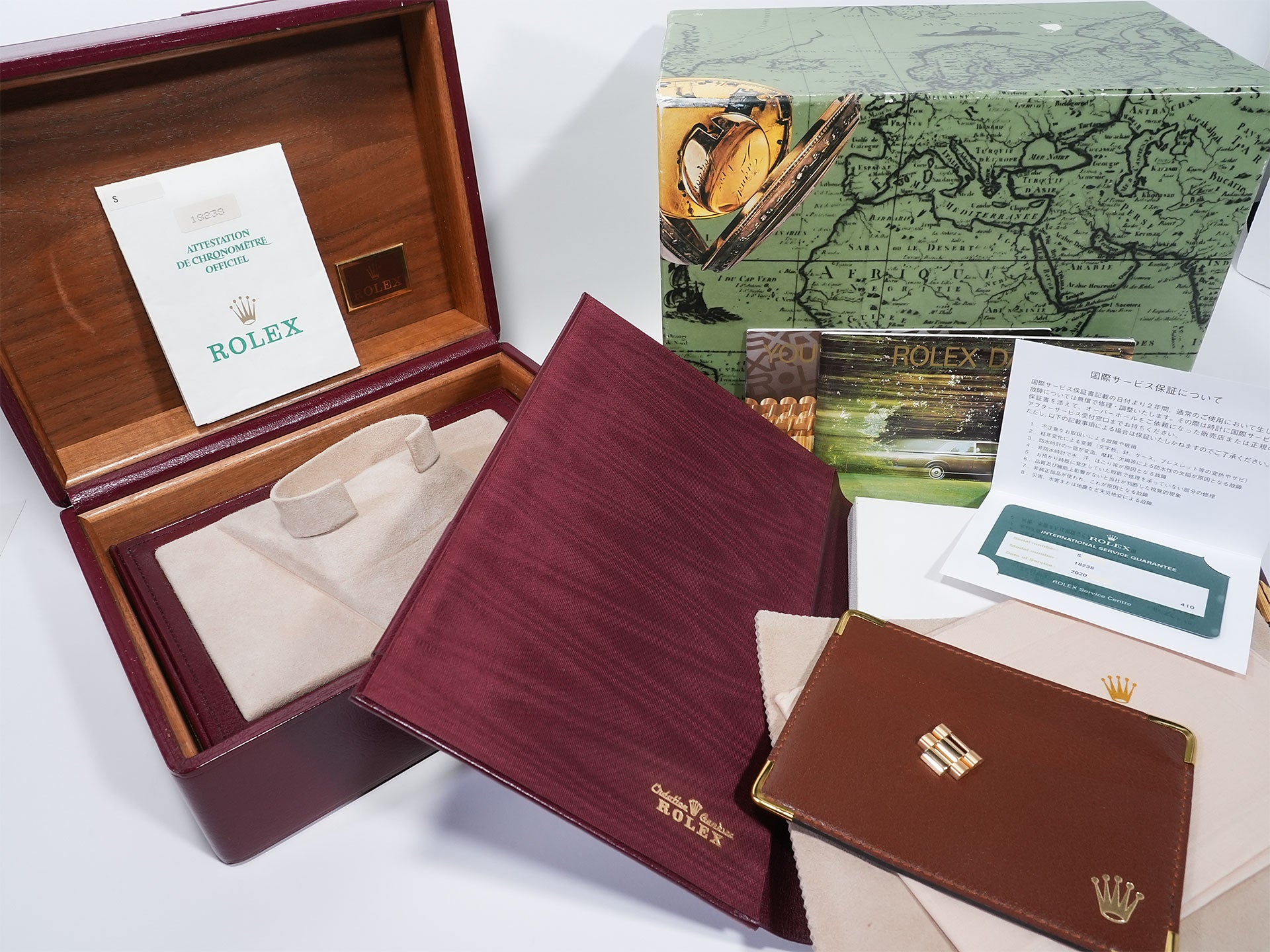 Rolex Day-Date 36 Ref. 18238 Yellow Gold Onyx Dial Pre-owned v7jmidqe