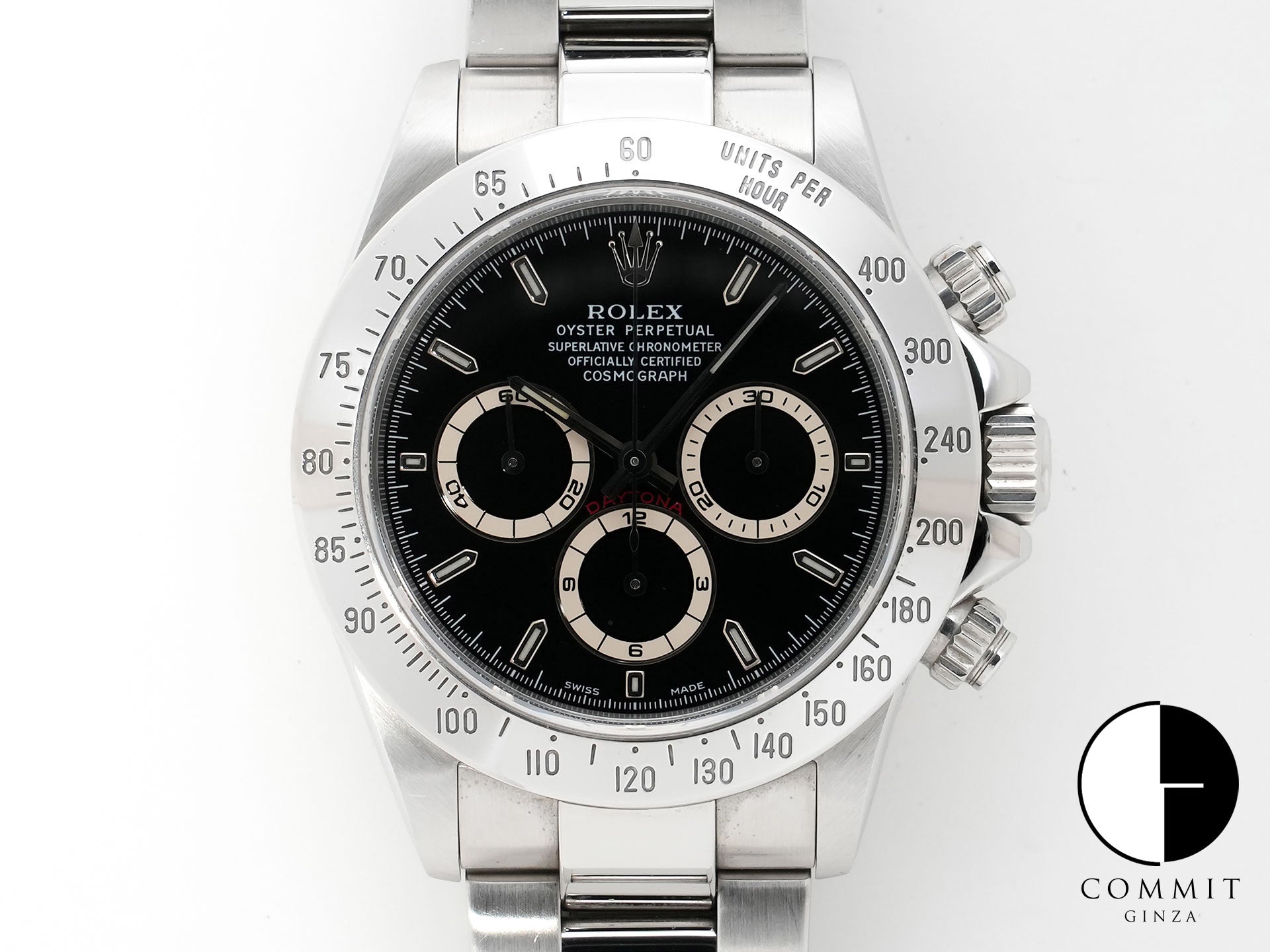 Pre-owned Rolex Daytona El Primero Ref. 16520 Stainless Steel Black Dial shvrbe7s