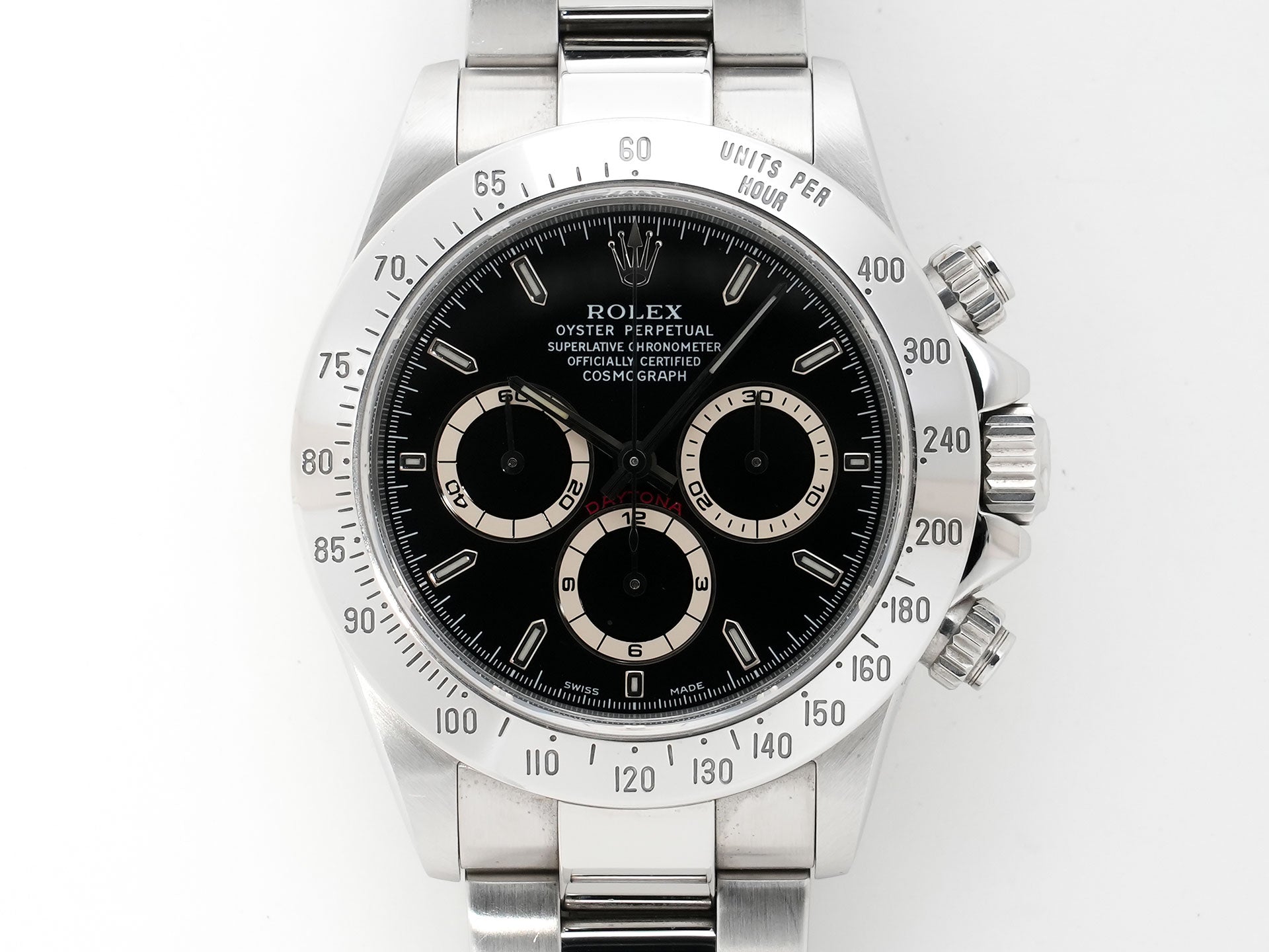 Pre-owned Rolex Daytona El Primero Ref. 16520 Stainless Steel Black Dial shvrbe7s