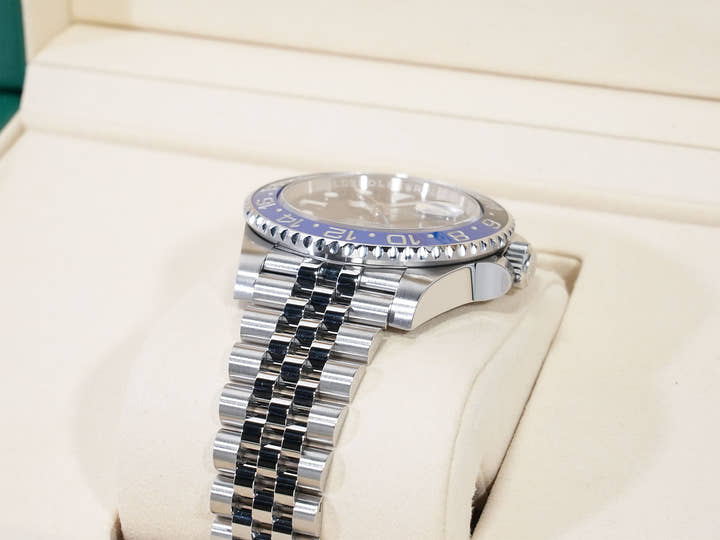 ロレックス GMTマスターII Ref.126710BLNR ステンレススチール ブラック文字盤 ジュビリーブレスレット 極美品 j3uk3ygc