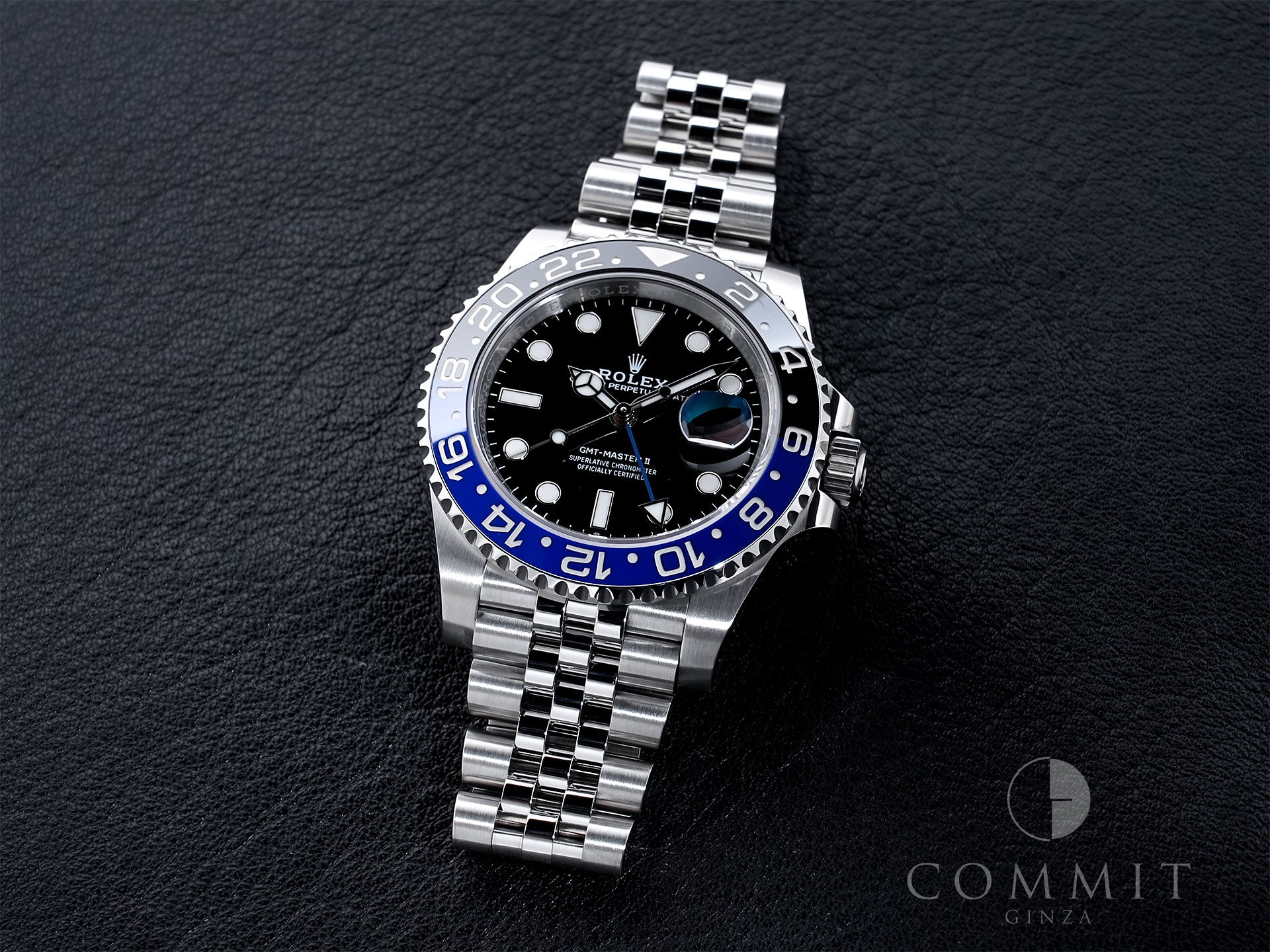 ロレックス GMTマスターII Ref.126710BLNR ステンレススチール ブラック文字盤 ジュビリーブレスレット 極美品 j3uk3ygc