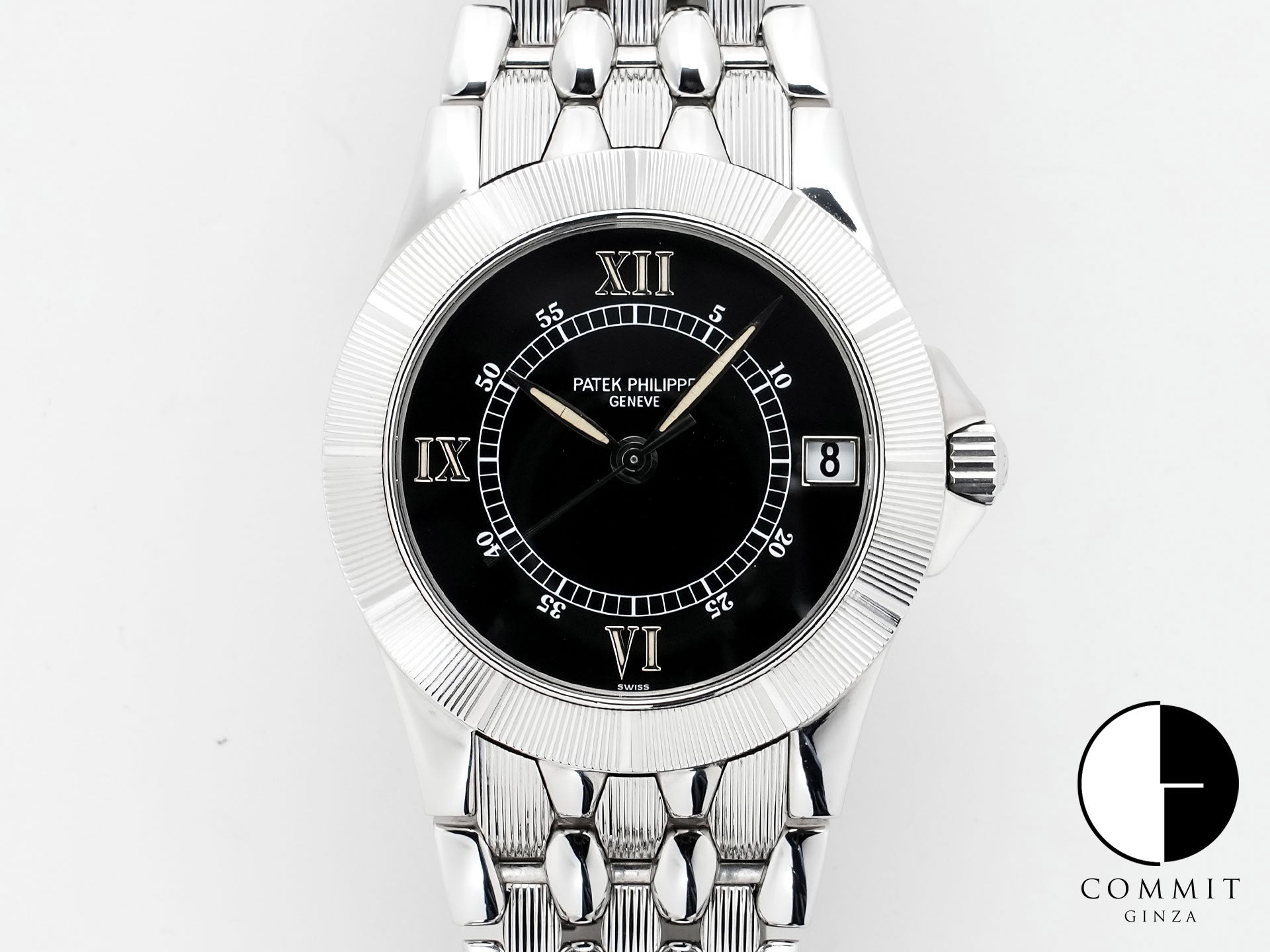パテックフィリップ ネプチューン Ref.5080/1A-011 ステンレススチール ブラック文字盤 中古 dqtmumyz