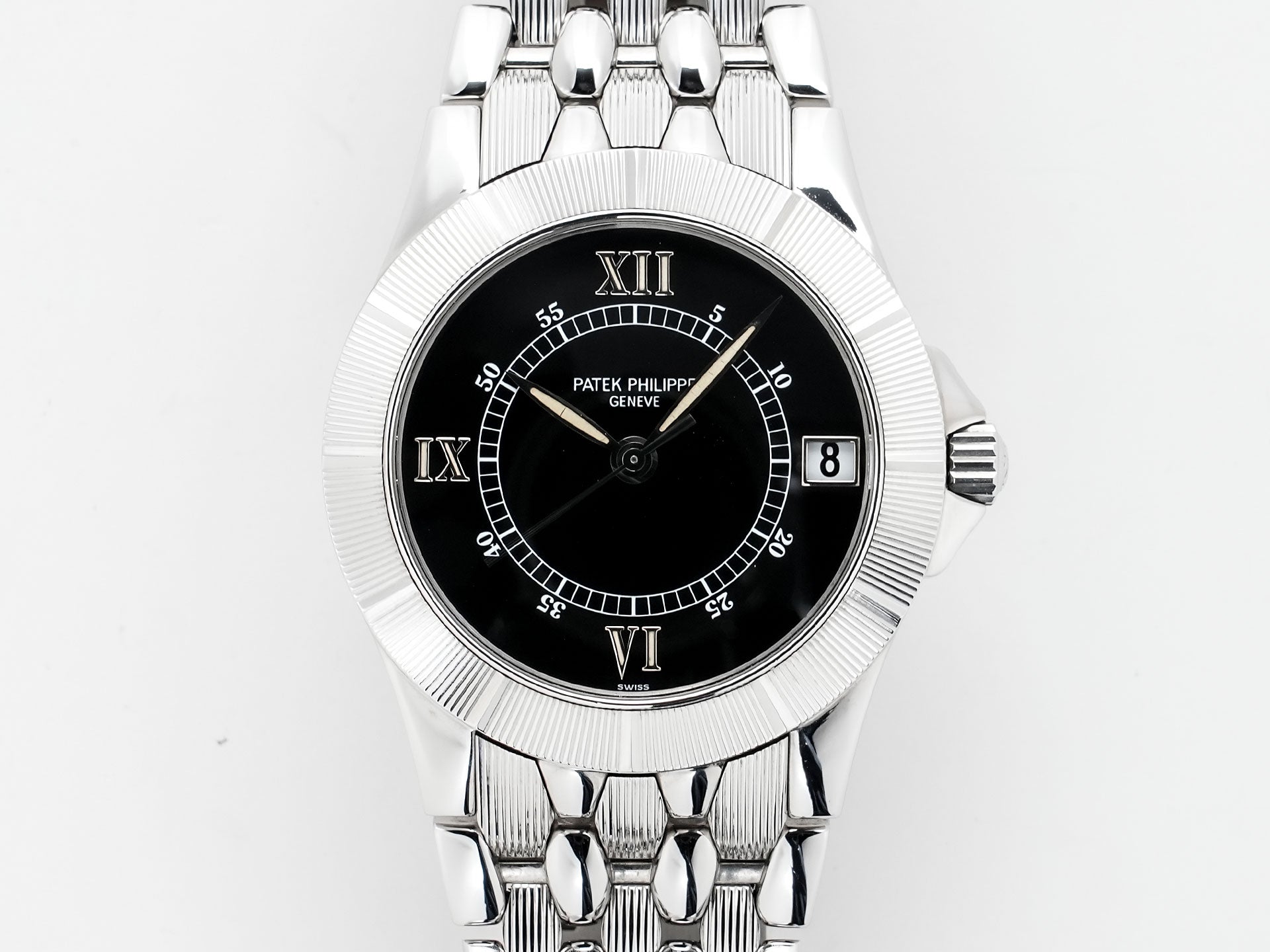 パテックフィリップ ネプチューン Ref.5080/1A-011 ステンレススチール ブラック文字盤 中古 dqtmumyz