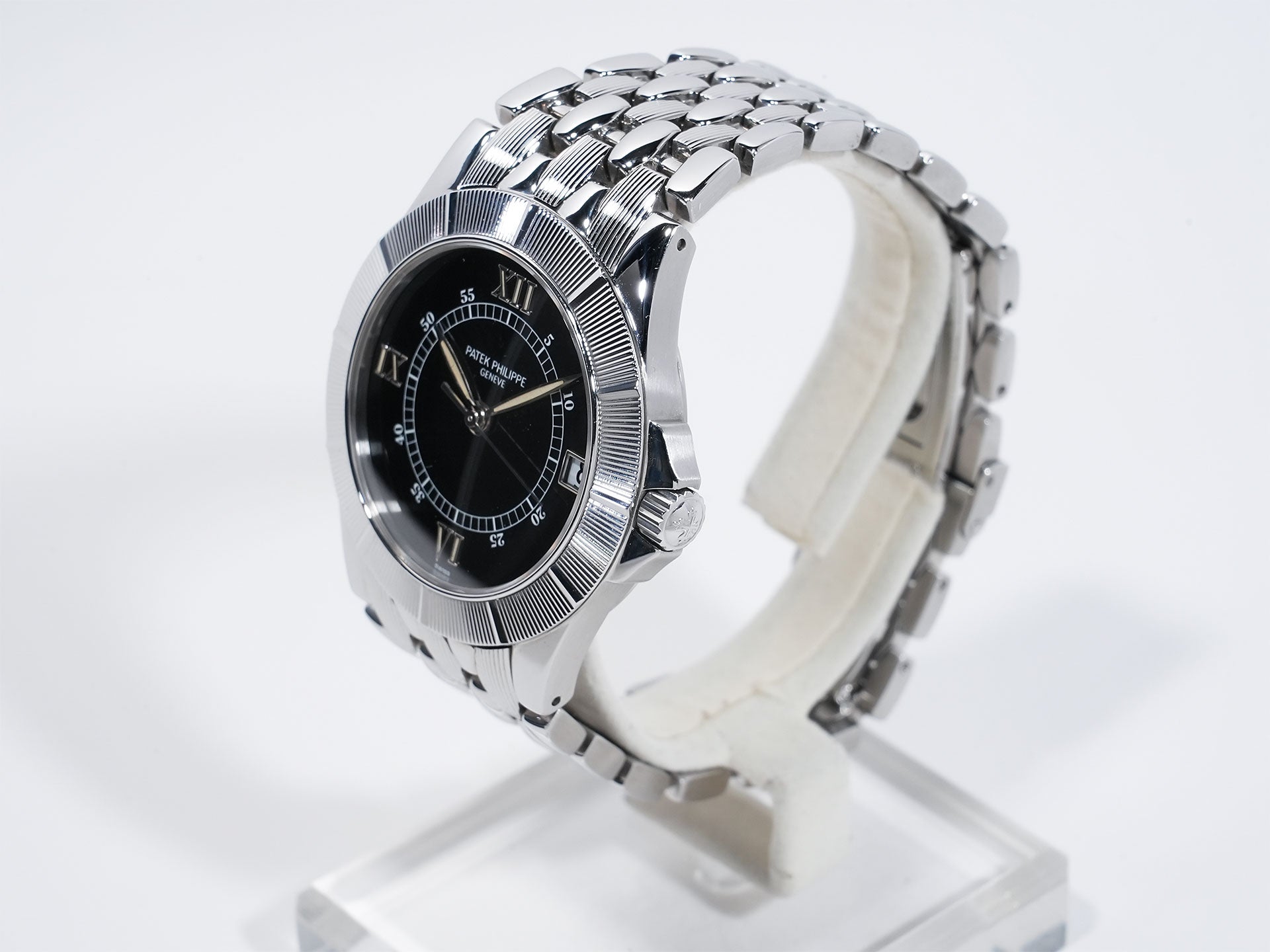 パテックフィリップ ネプチューン Ref.5080/1A-011 ステンレススチール ブラック文字盤 中古 dqtmumyz