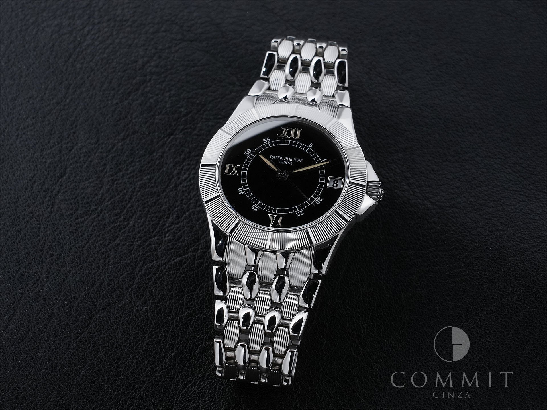 パテックフィリップ ネプチューン Ref.5080/1A-011 ステンレススチール ブラック文字盤 中古 dqtmumyz