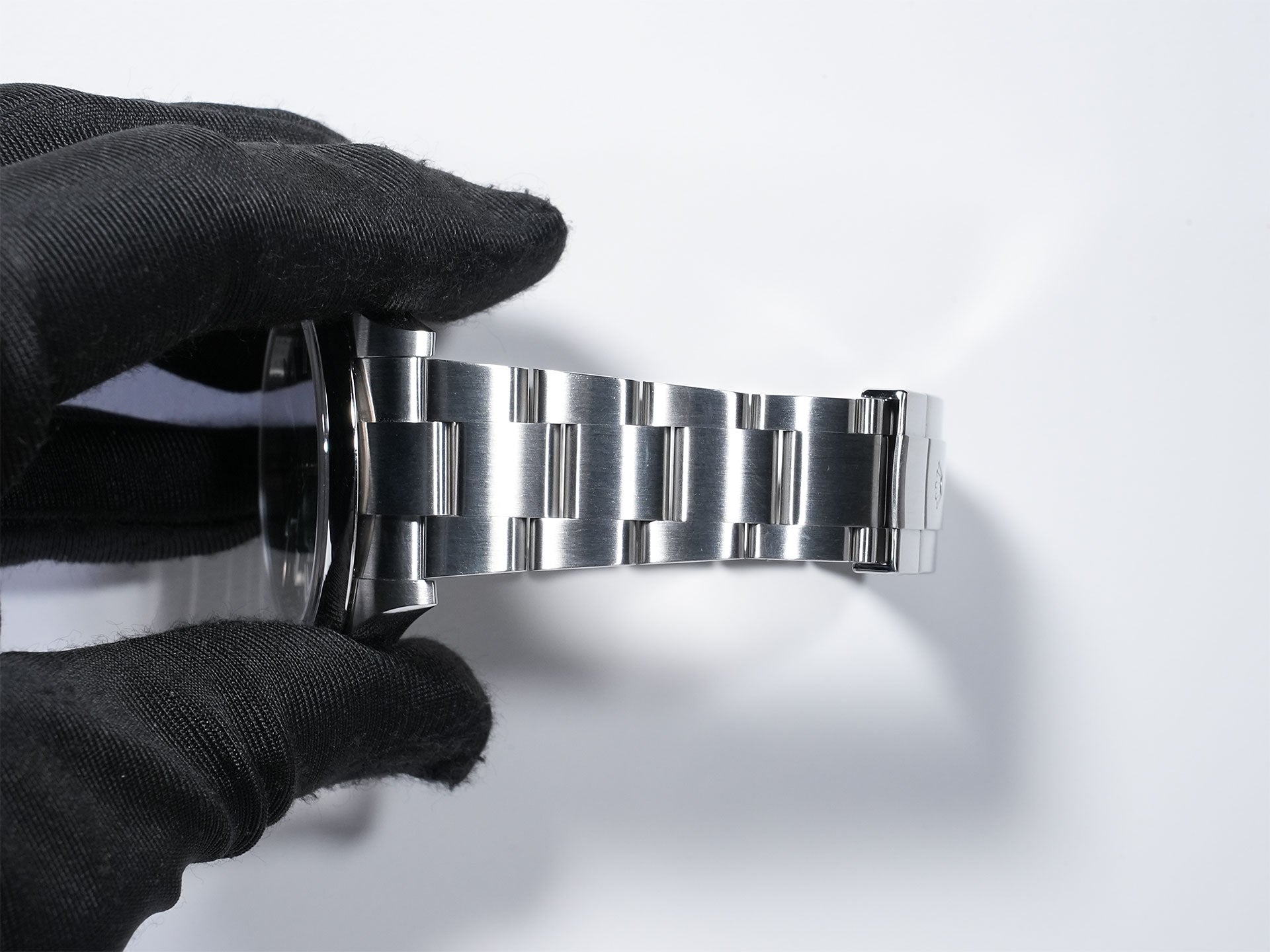 ロレックス オイスターパーペチュアル41 Ref.124300 ステンレススチール グリーン文字盤 美中古 hpakwqsg