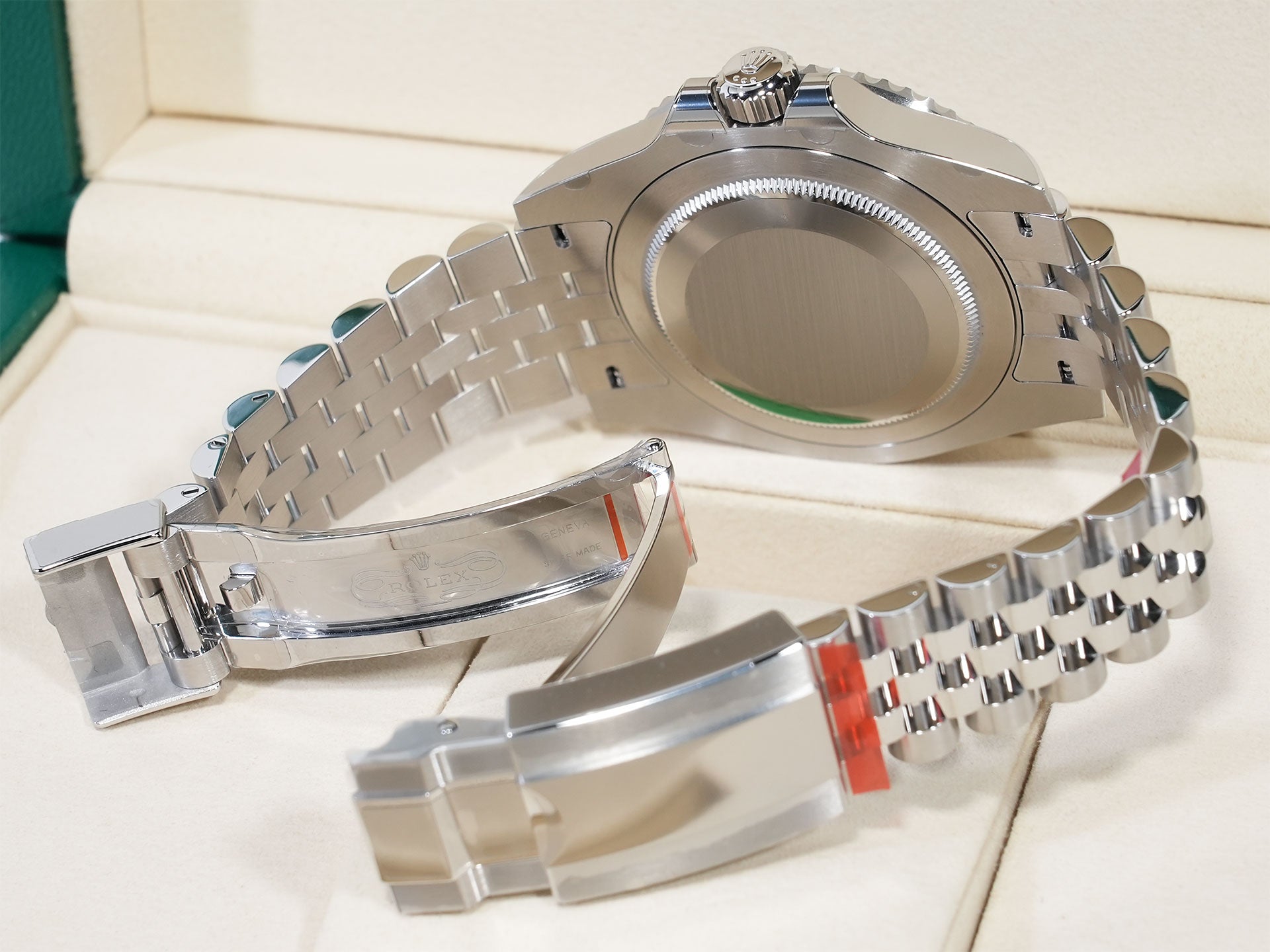 ロレックス GMTマスターII Ref.126710GRNR ステンレススチール ブラック文字盤 ジュビリーブレスレット 未使用 6issuxw6