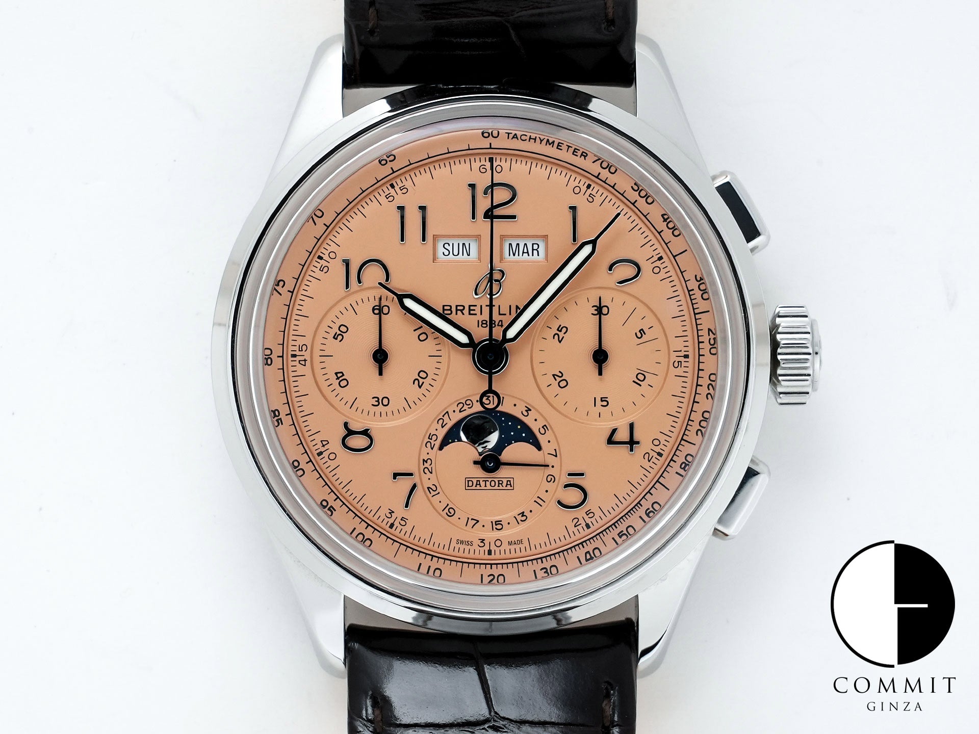 ブライトリング プレミエ ダトラ42 Ref.AB2510201K1P1 ステンレススチール カッパー文字盤 美品 tktqgx2d