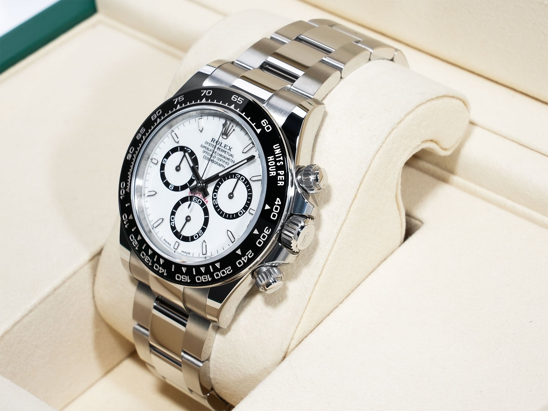 ロレックス デイトナ Ref.126500LN ステンレススチール ホワイト文字盤 未使用 78q4wywk