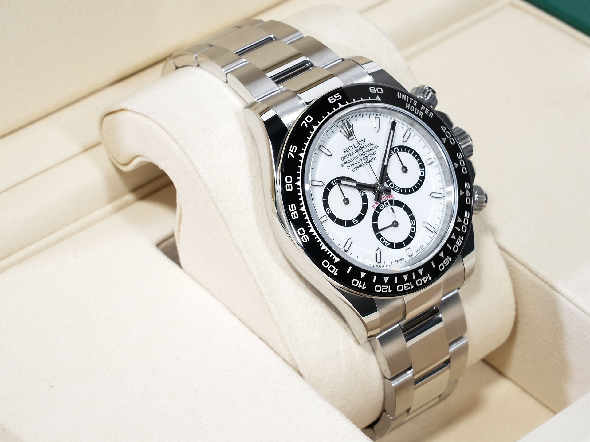 ロレックス デイトナ Ref.126500LN ステンレススチール ホワイト文字盤 未使用 78q4wywk